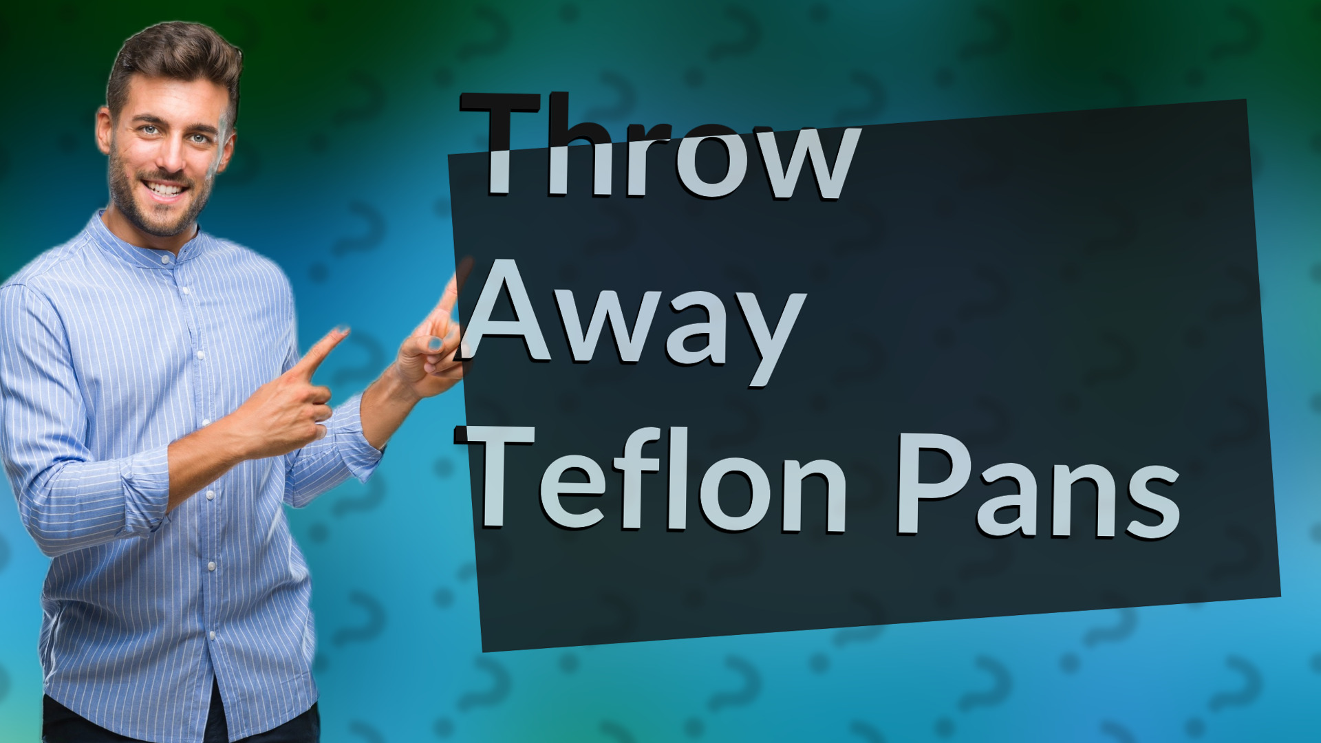 Throw Away Teflon Pans