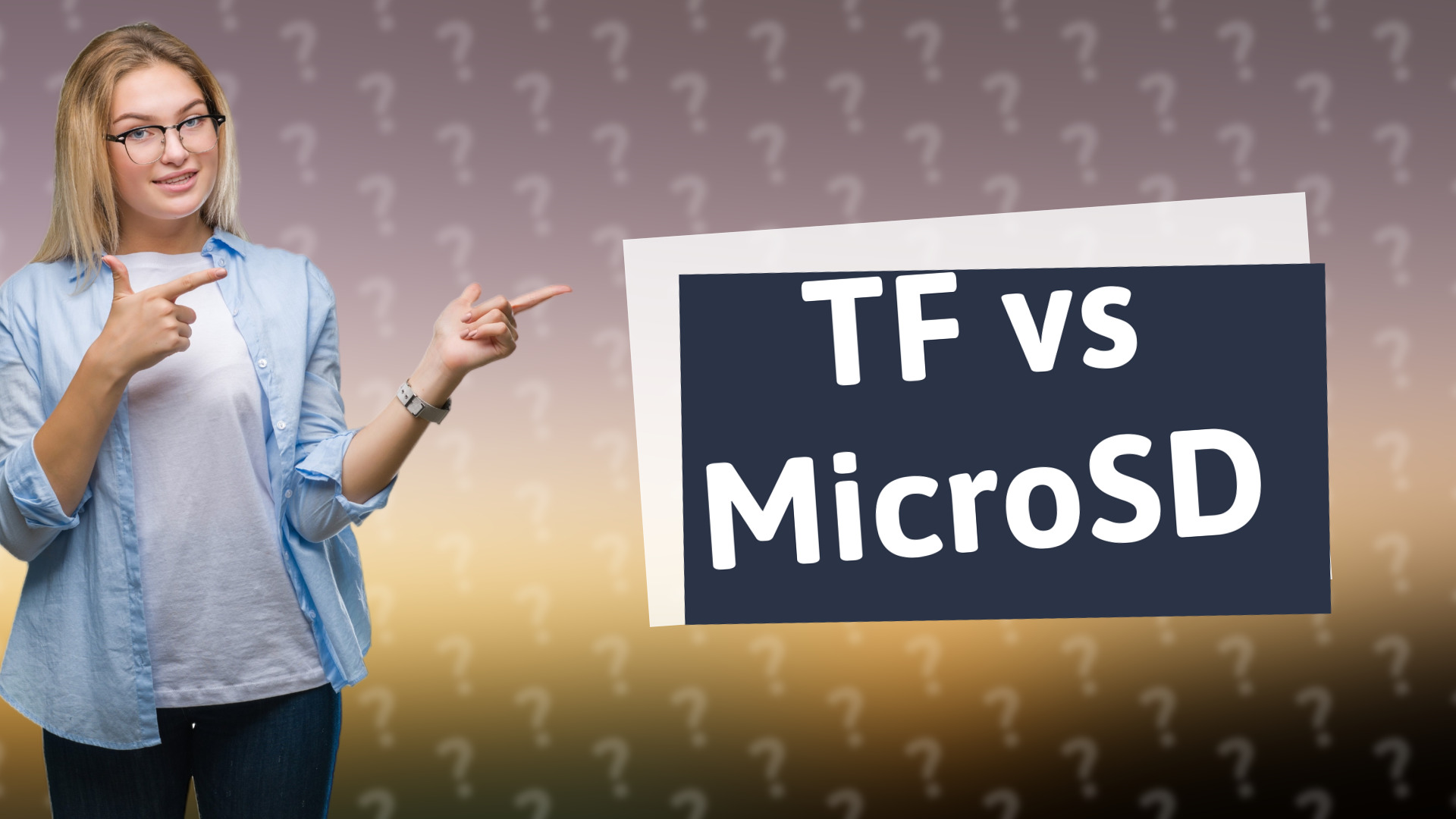 TF vs MicroSD