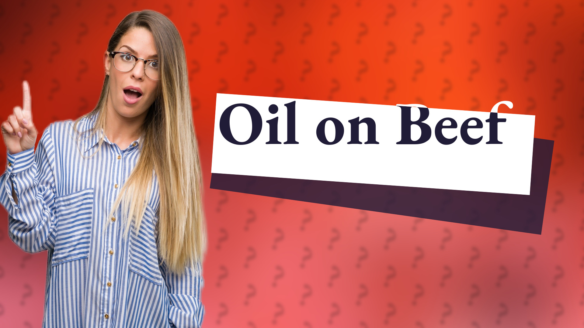 Oil on Beef