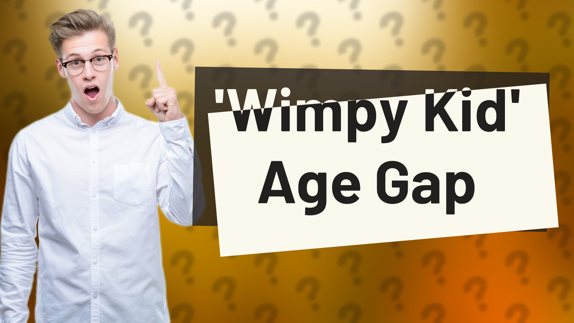 'Wimpy Kid' Age Gap