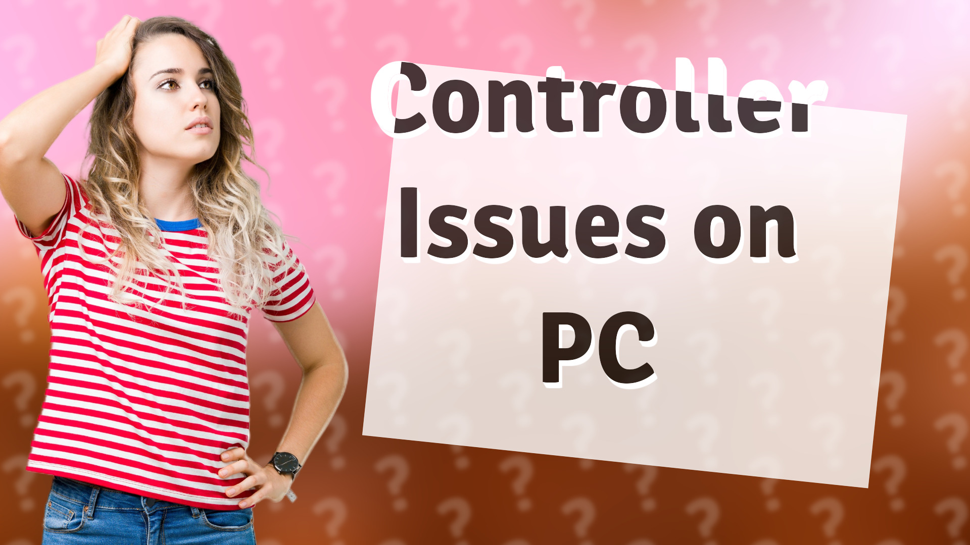 Controller Issues on PC