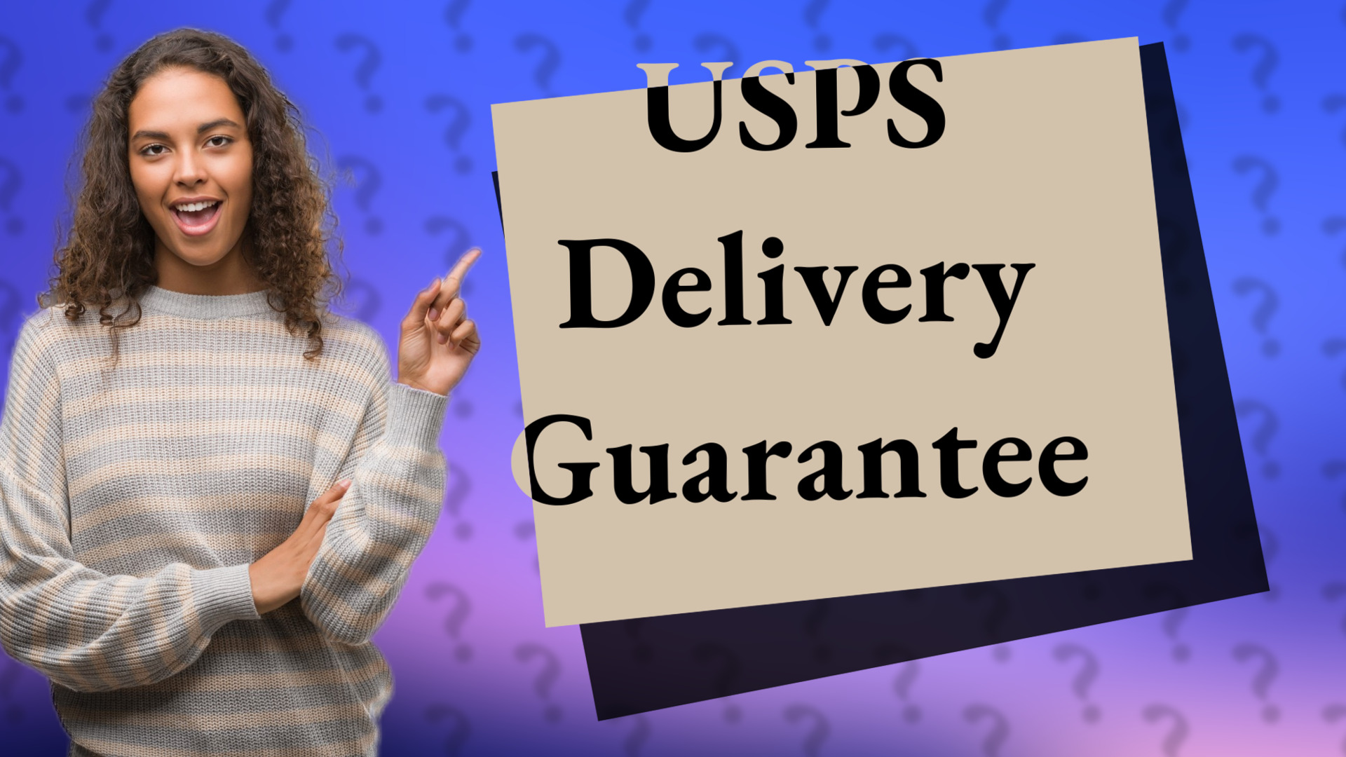 USPS Delivery Guarantee