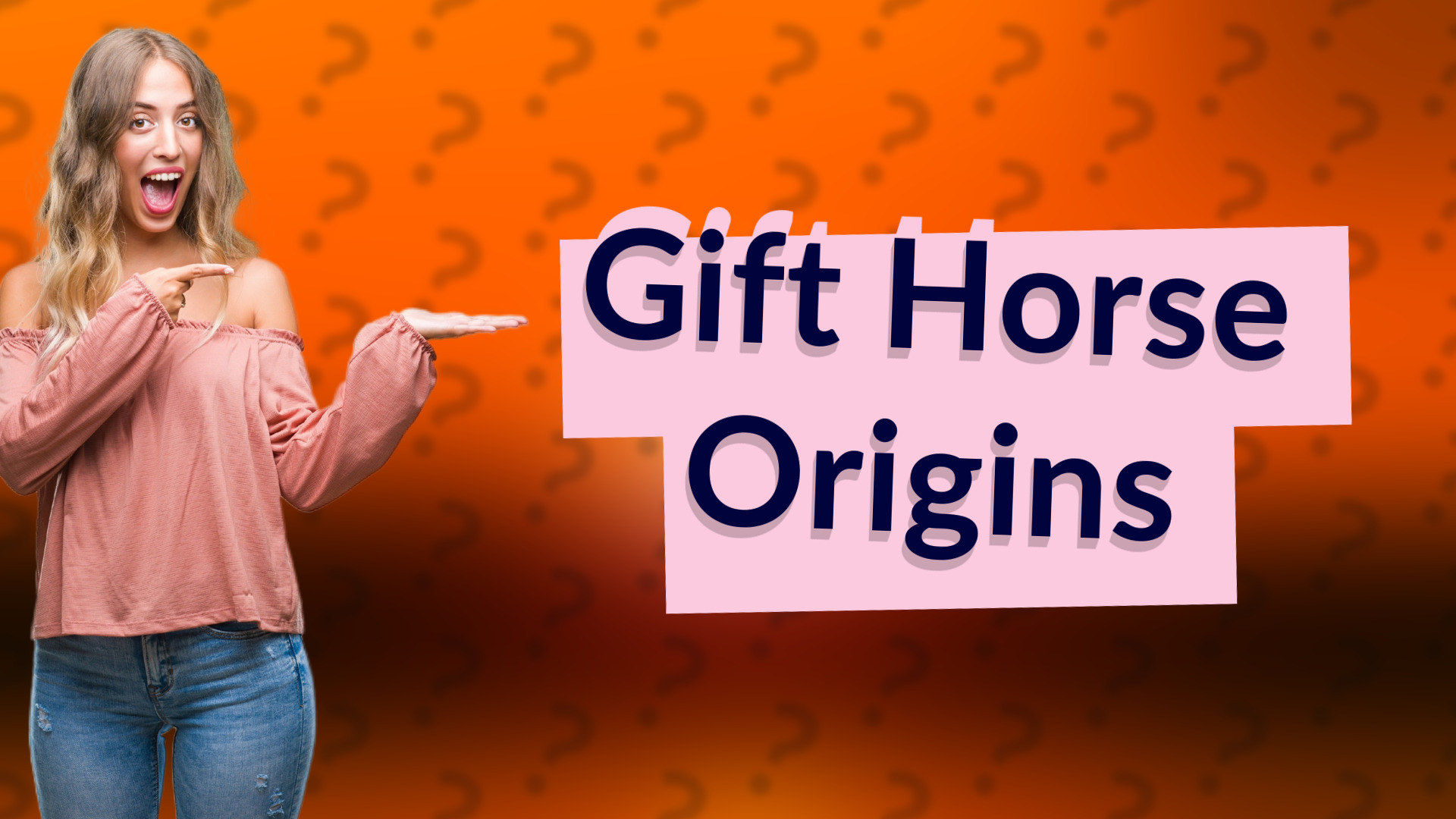 Gift Horse Origins