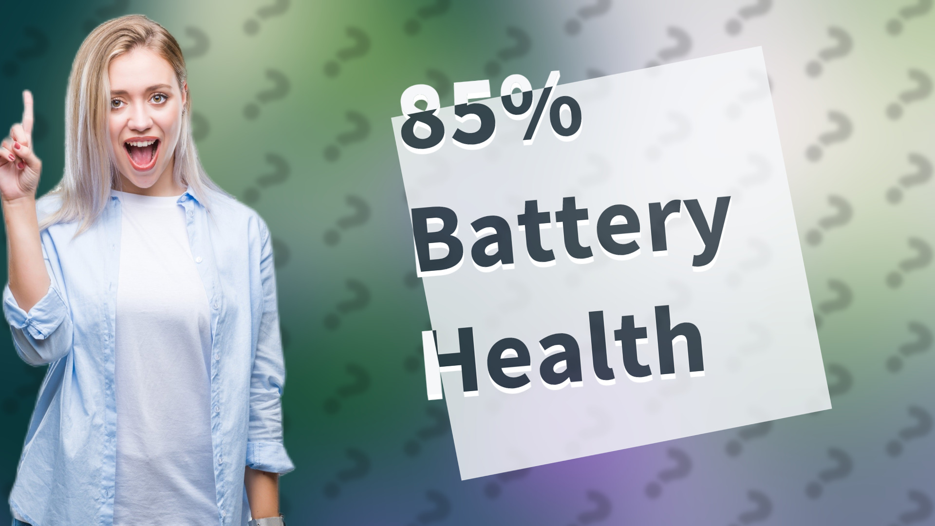 85% Battery Health