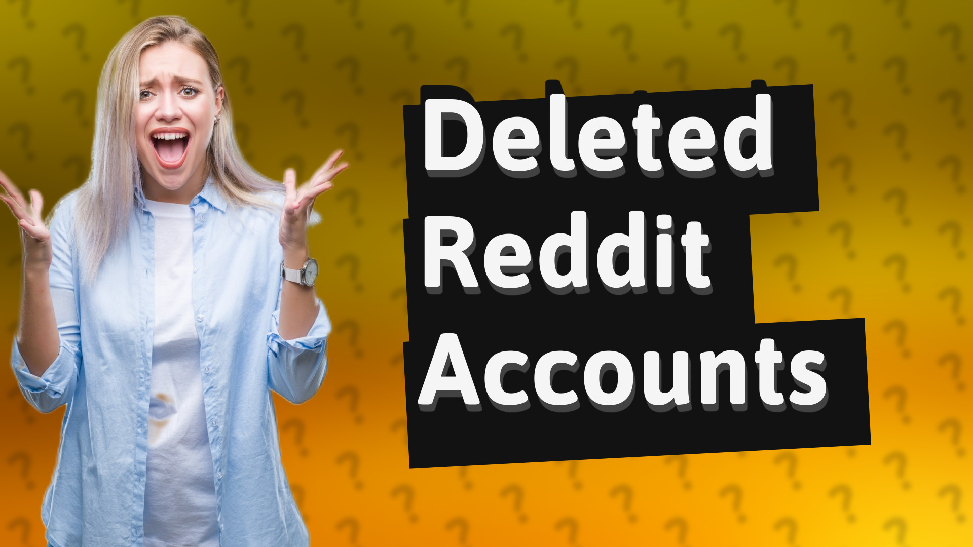 Deleted Reddit Accounts