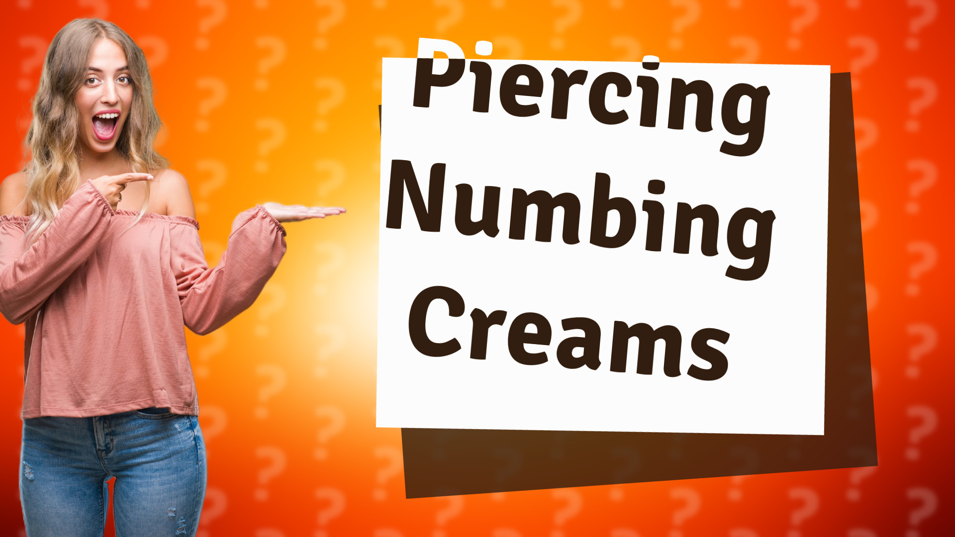 Piercing Numbing Creams