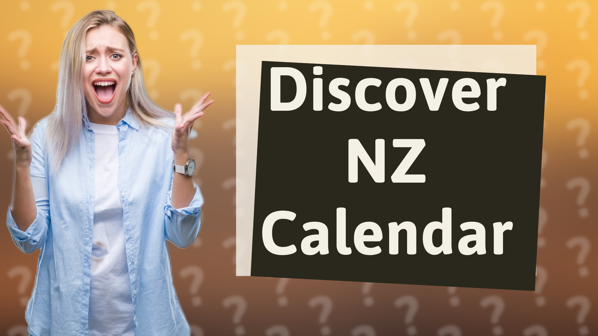 Discover NZ Calendar