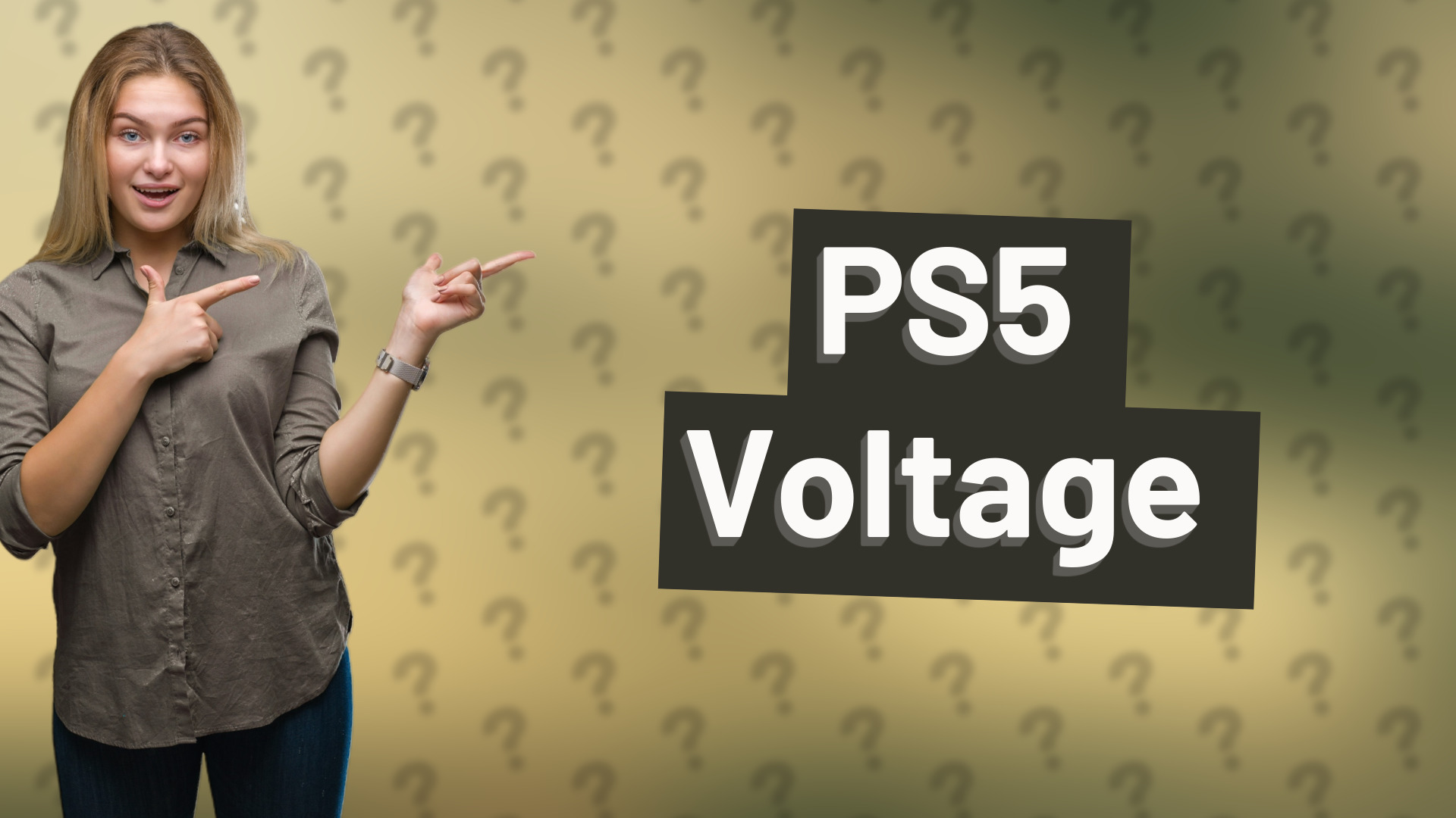 PS5 Voltage
