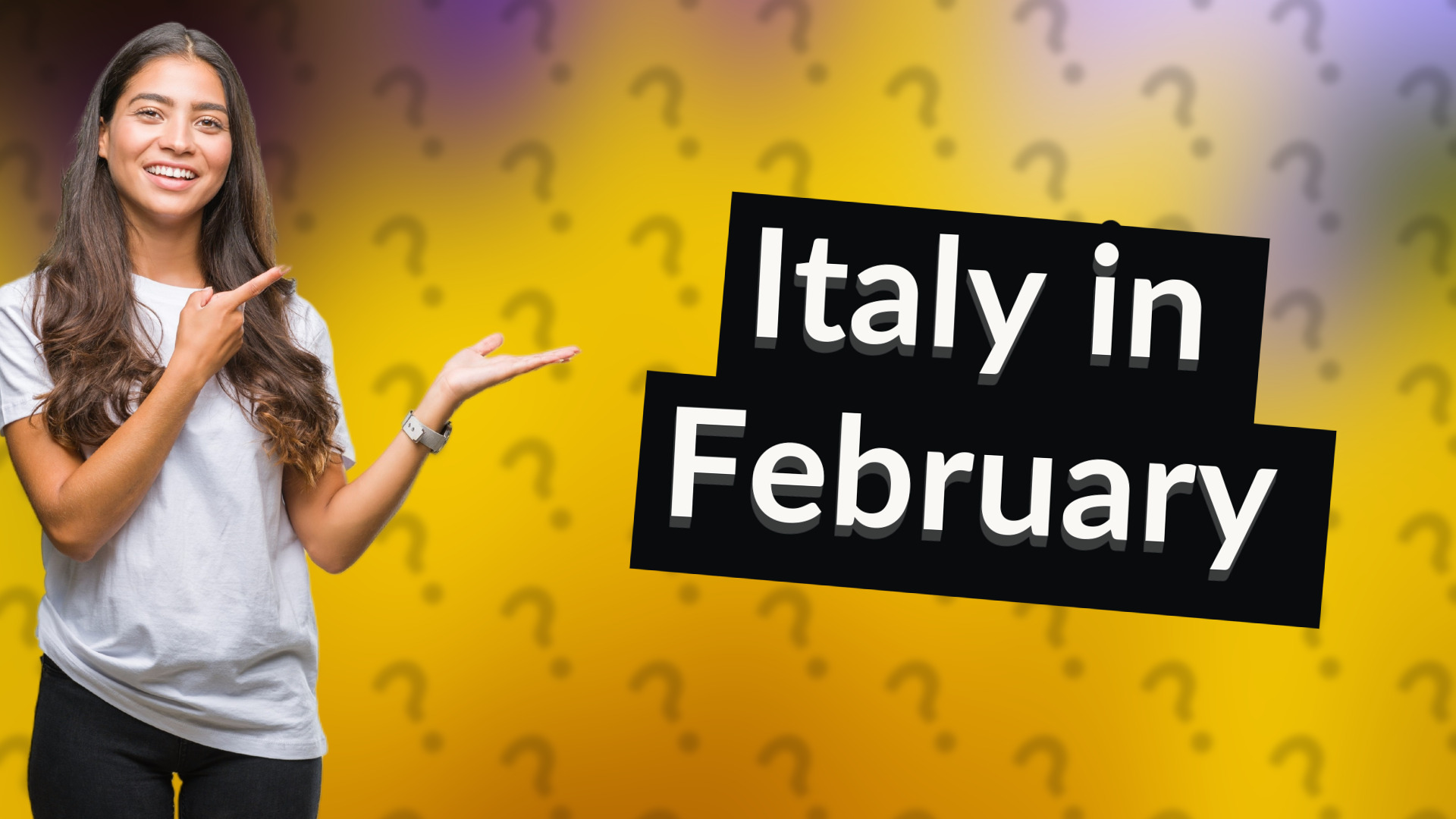 Italy in February