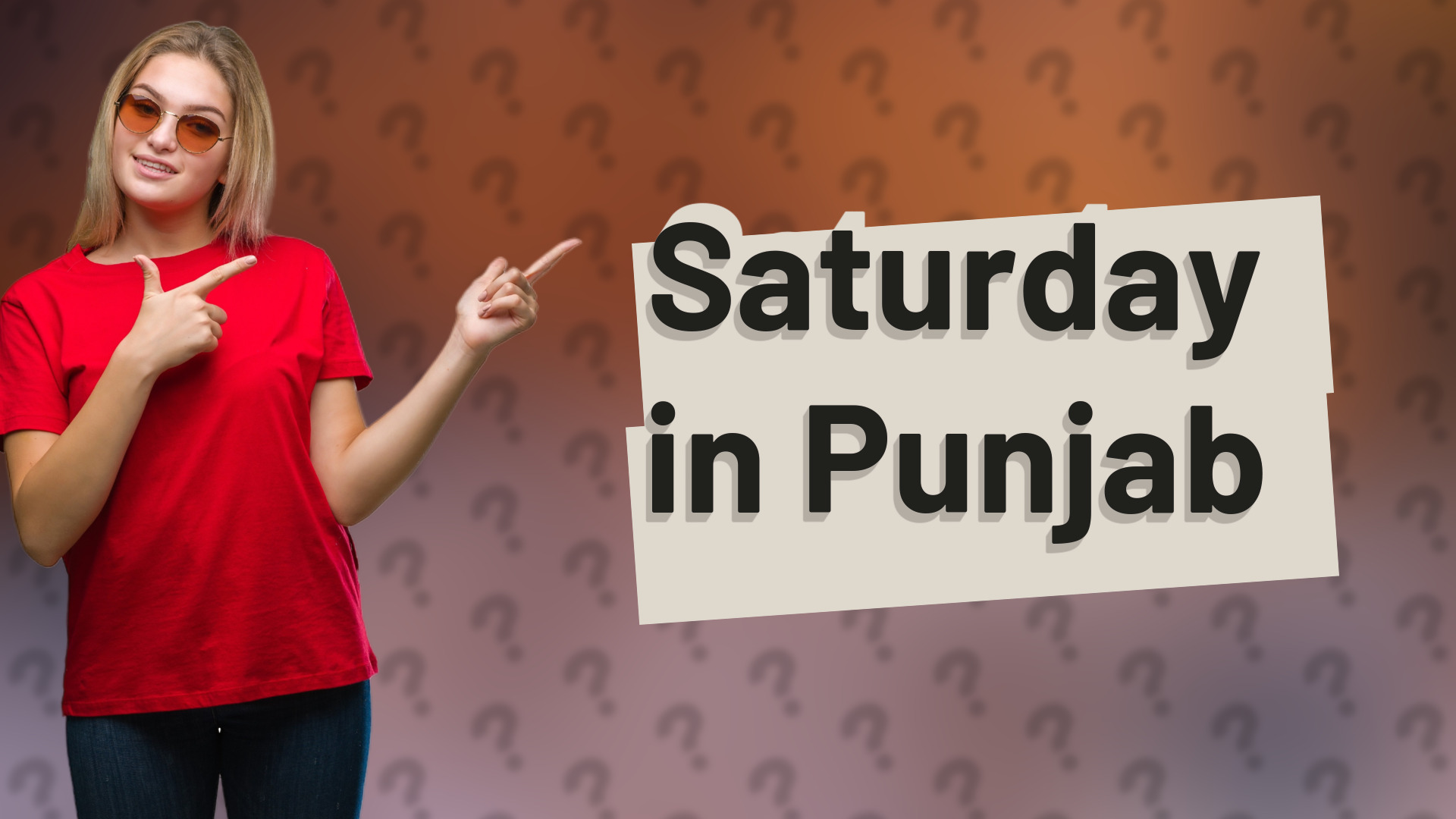 Saturday in Punjab