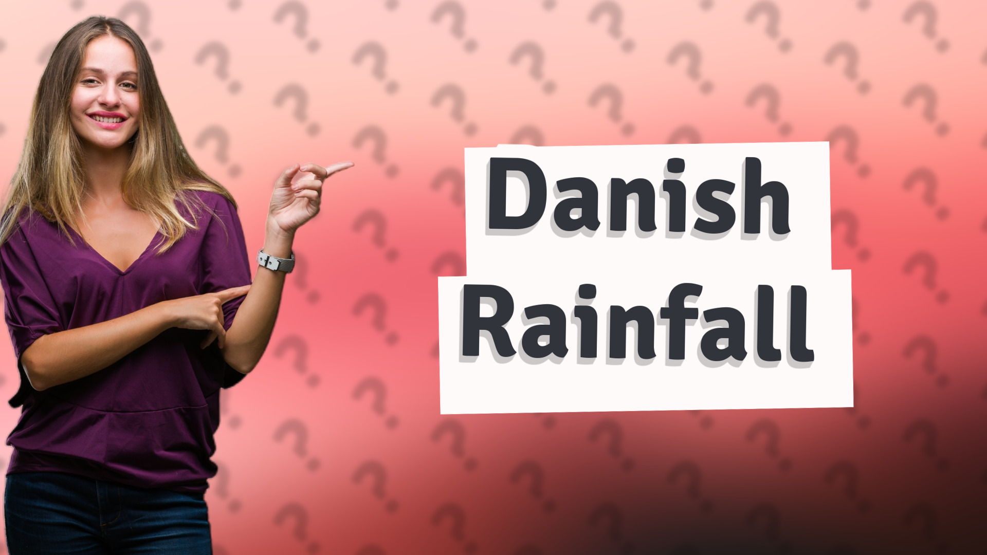 Danish Rainfall