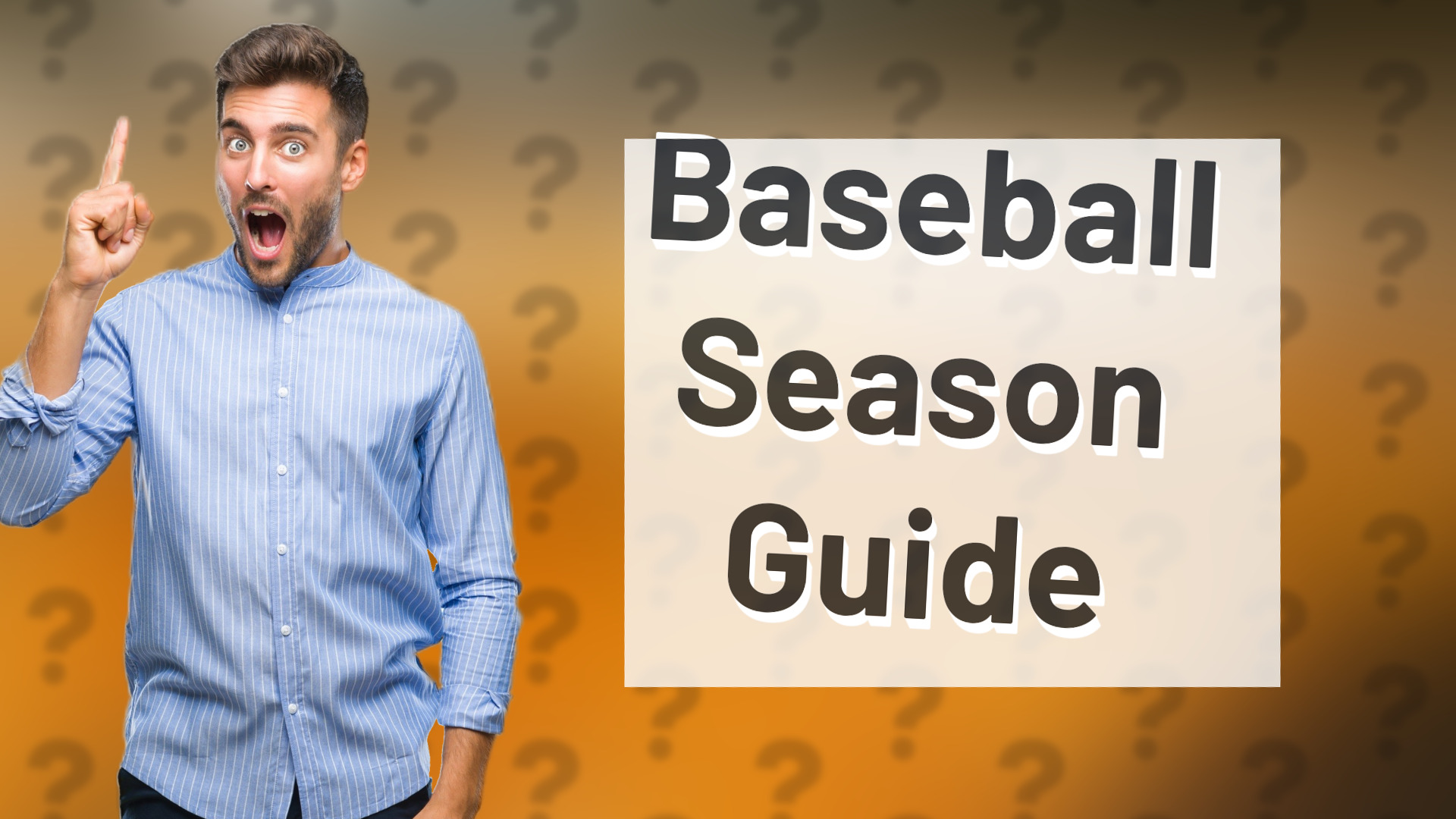 Baseball Season Guide