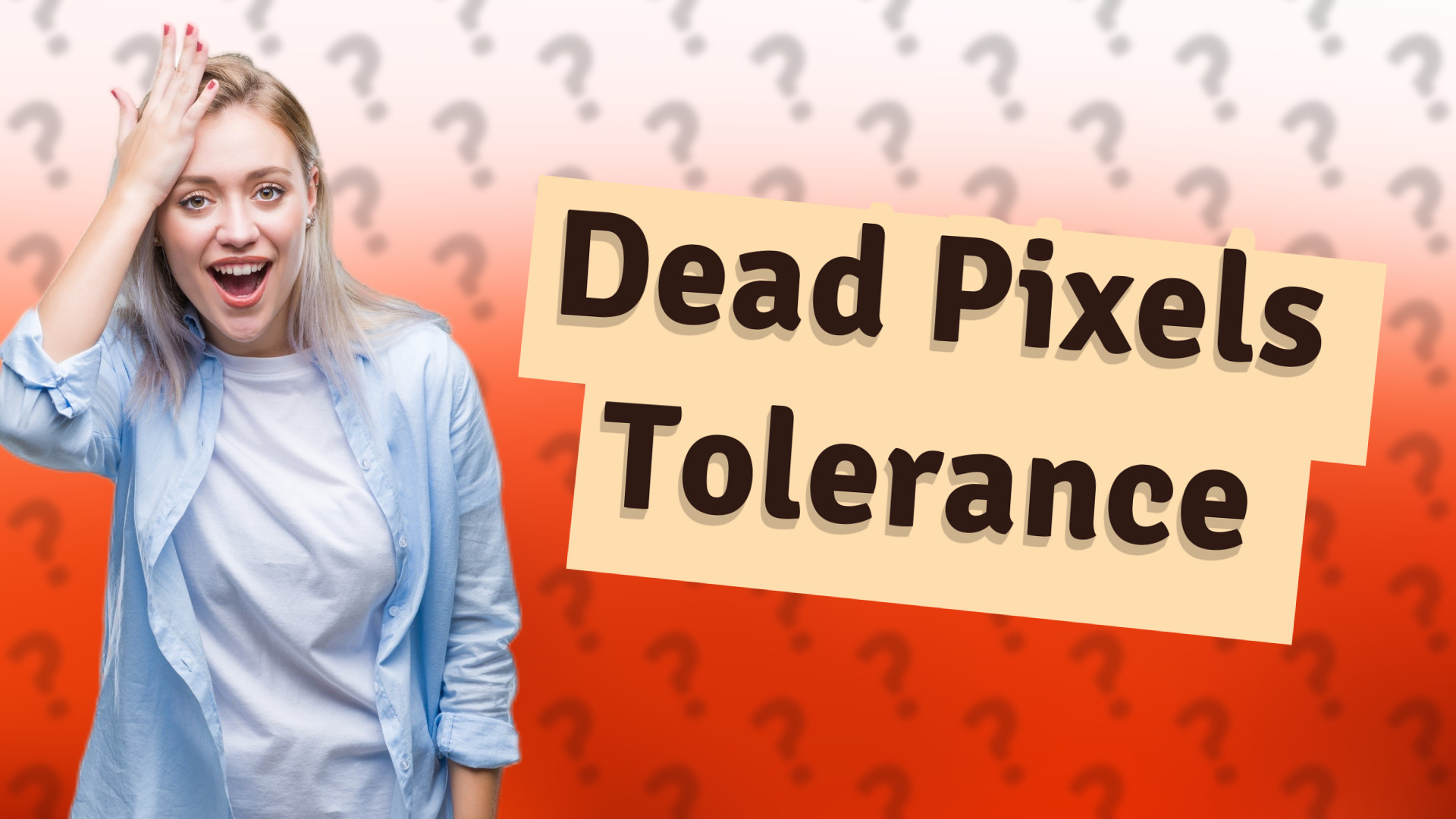 Dead Pixels Tolerance
