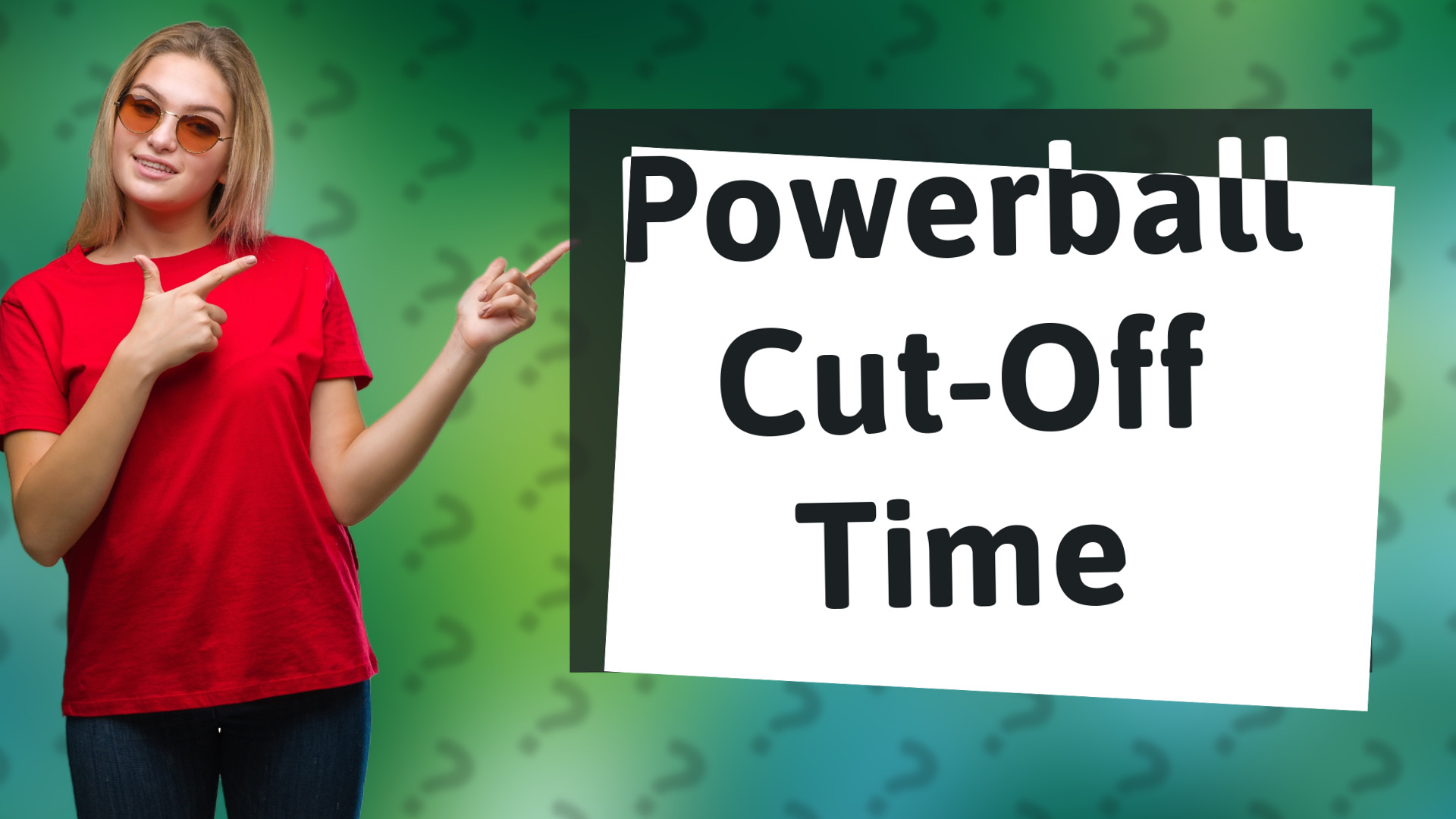 Powerball Cut-Off Time