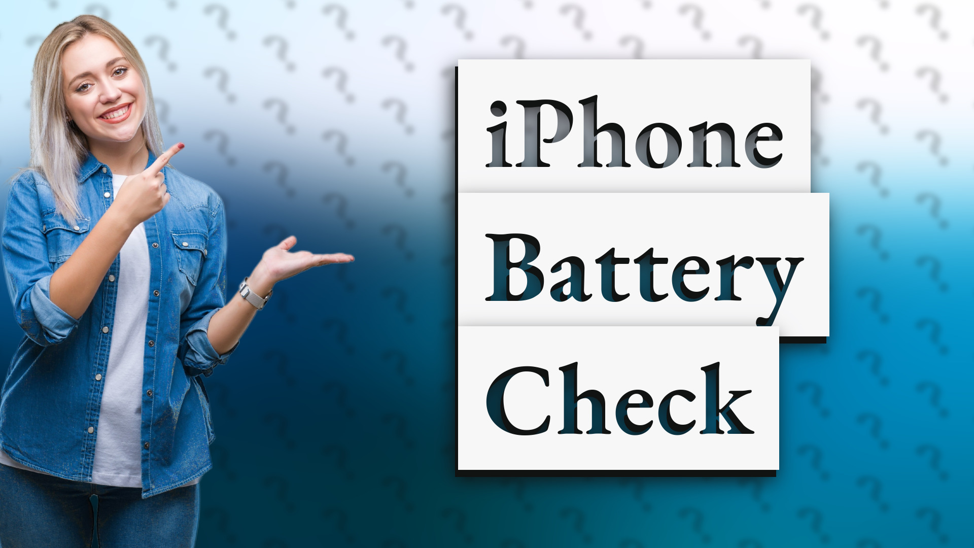 iPhone Battery Check