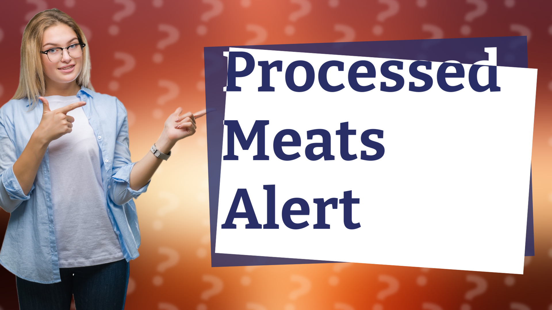 Processed Meats Alert