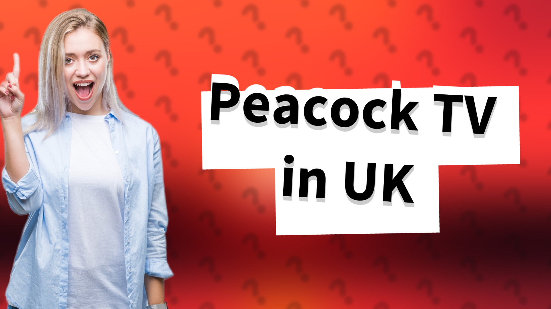 Peacock TV in UK