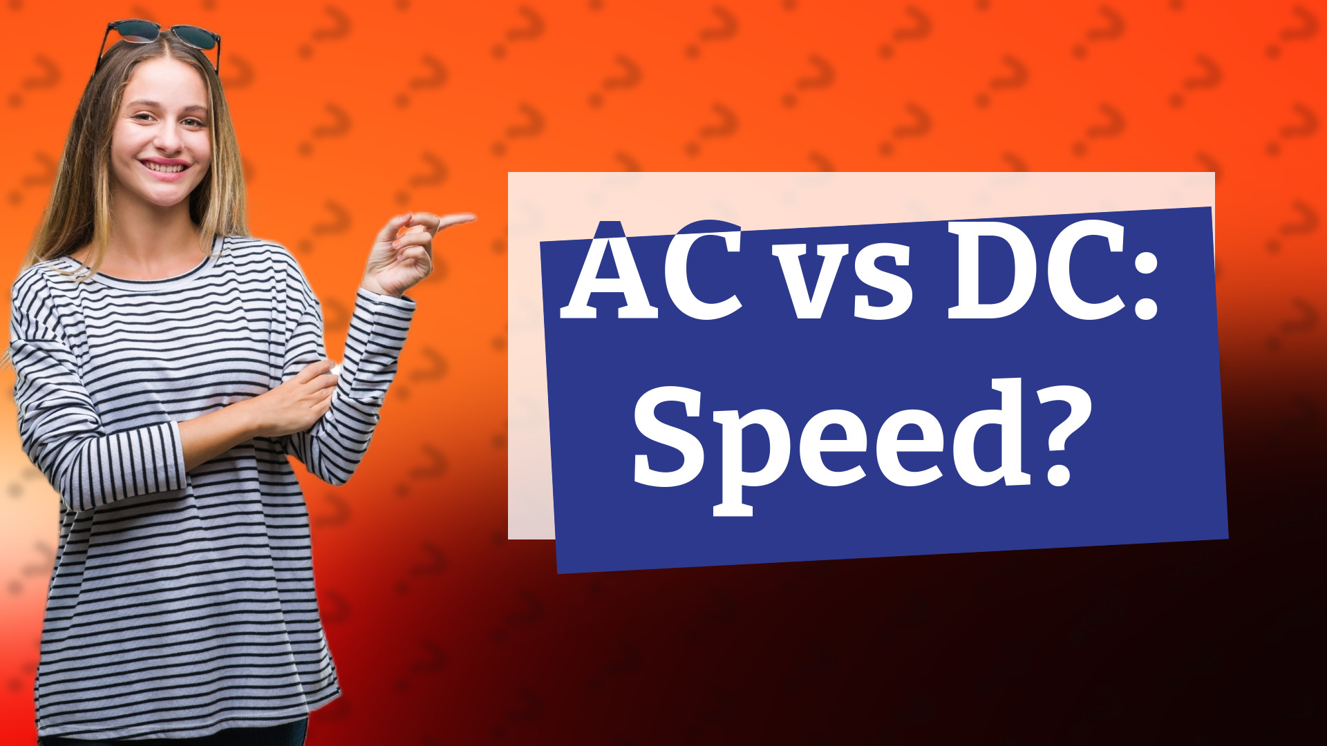 AC vs DC: Speed?