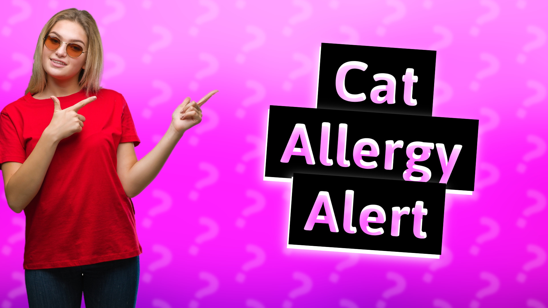 Cat Allergy Alert