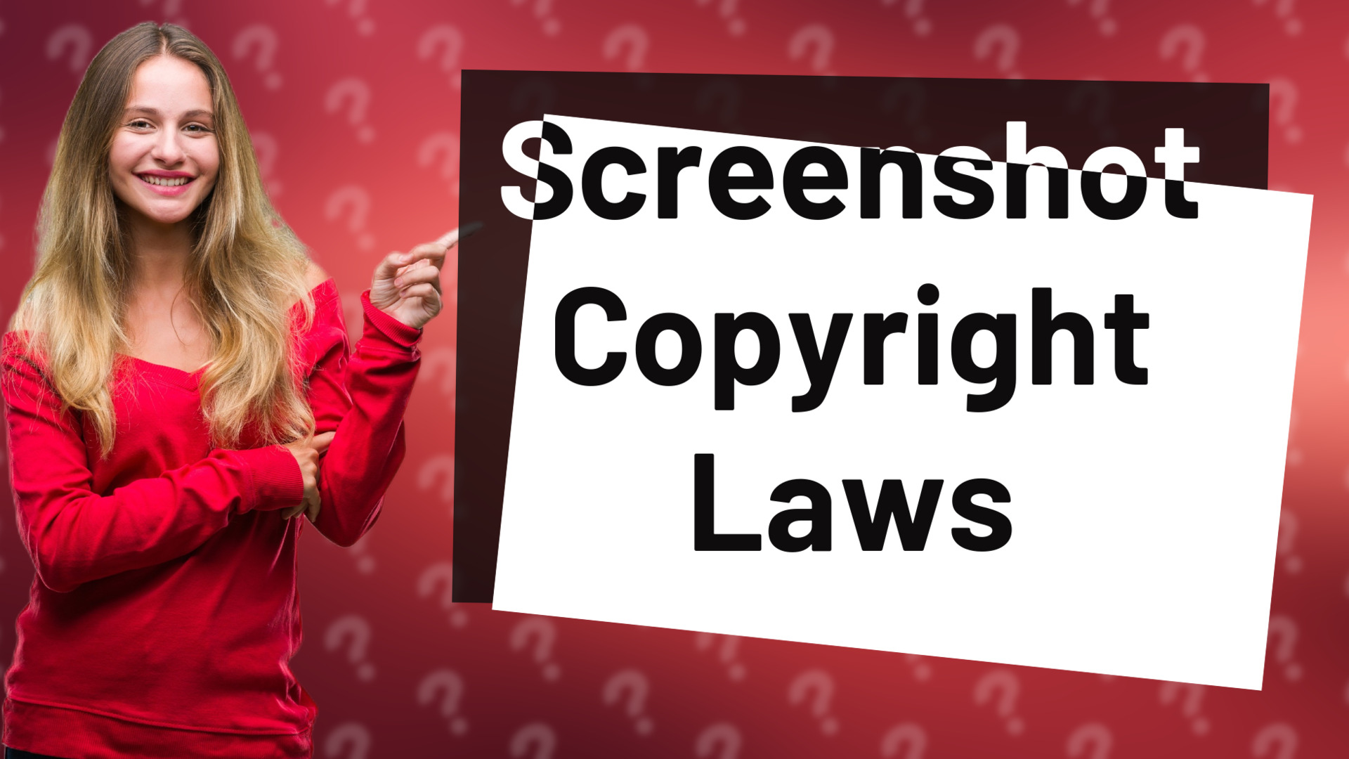 Screenshot Copyright Laws
