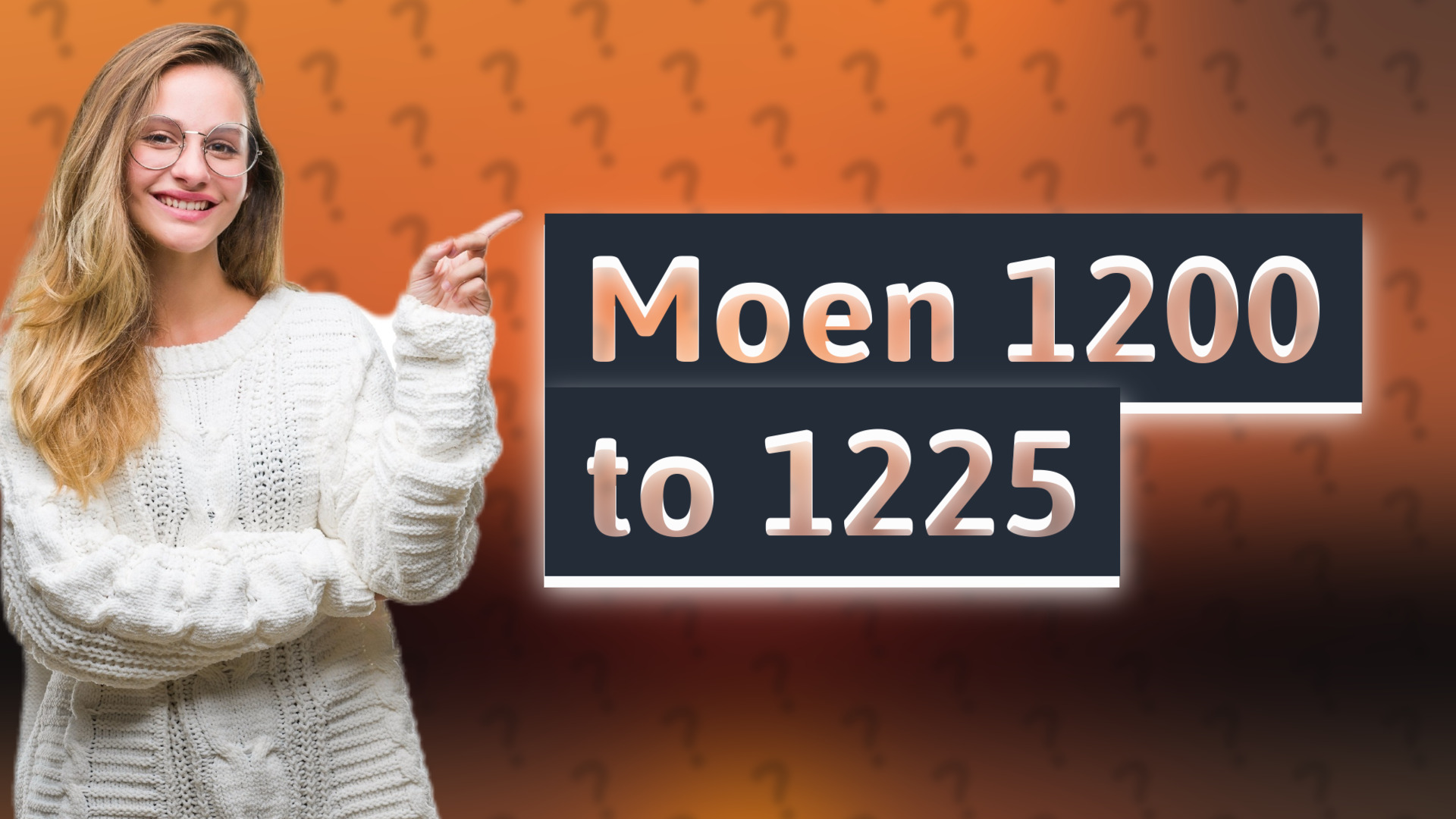 Moen 1200 to 1225