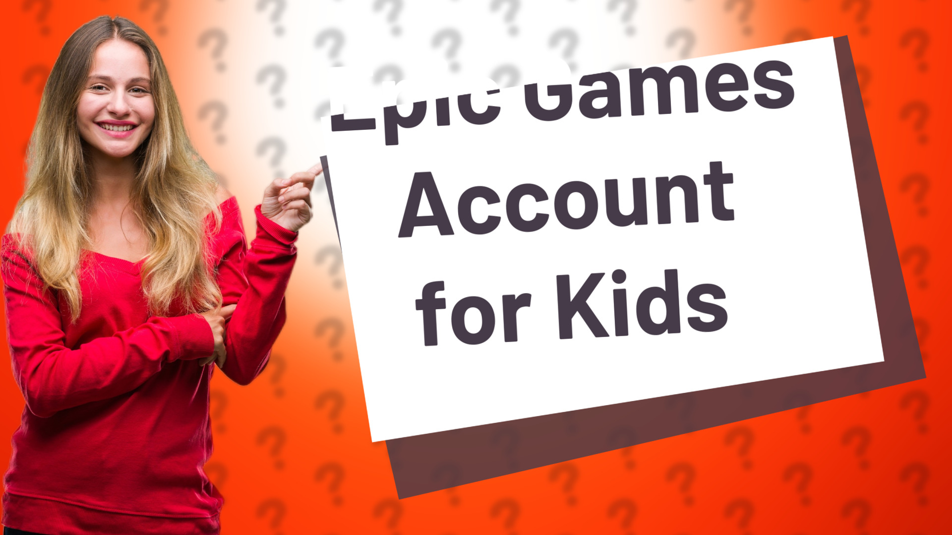 Epic Games Account for Kids