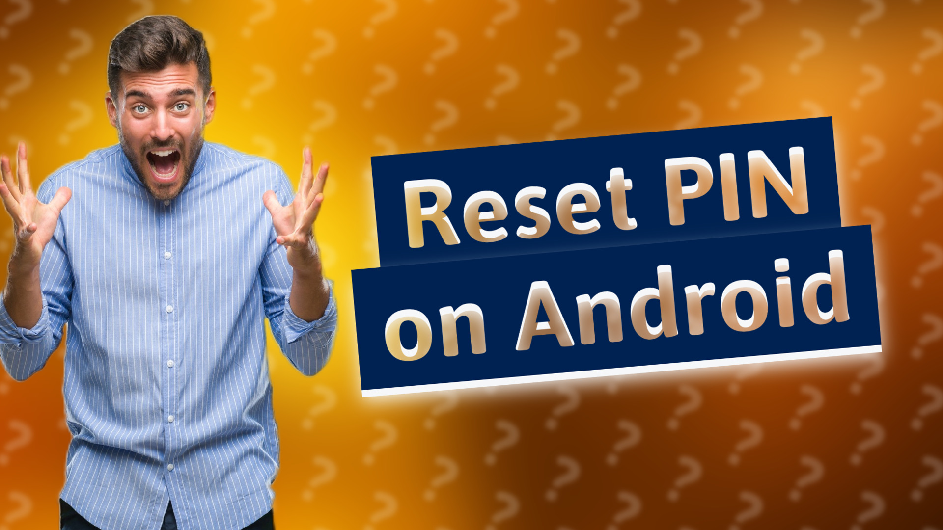 Reset PIN on Android