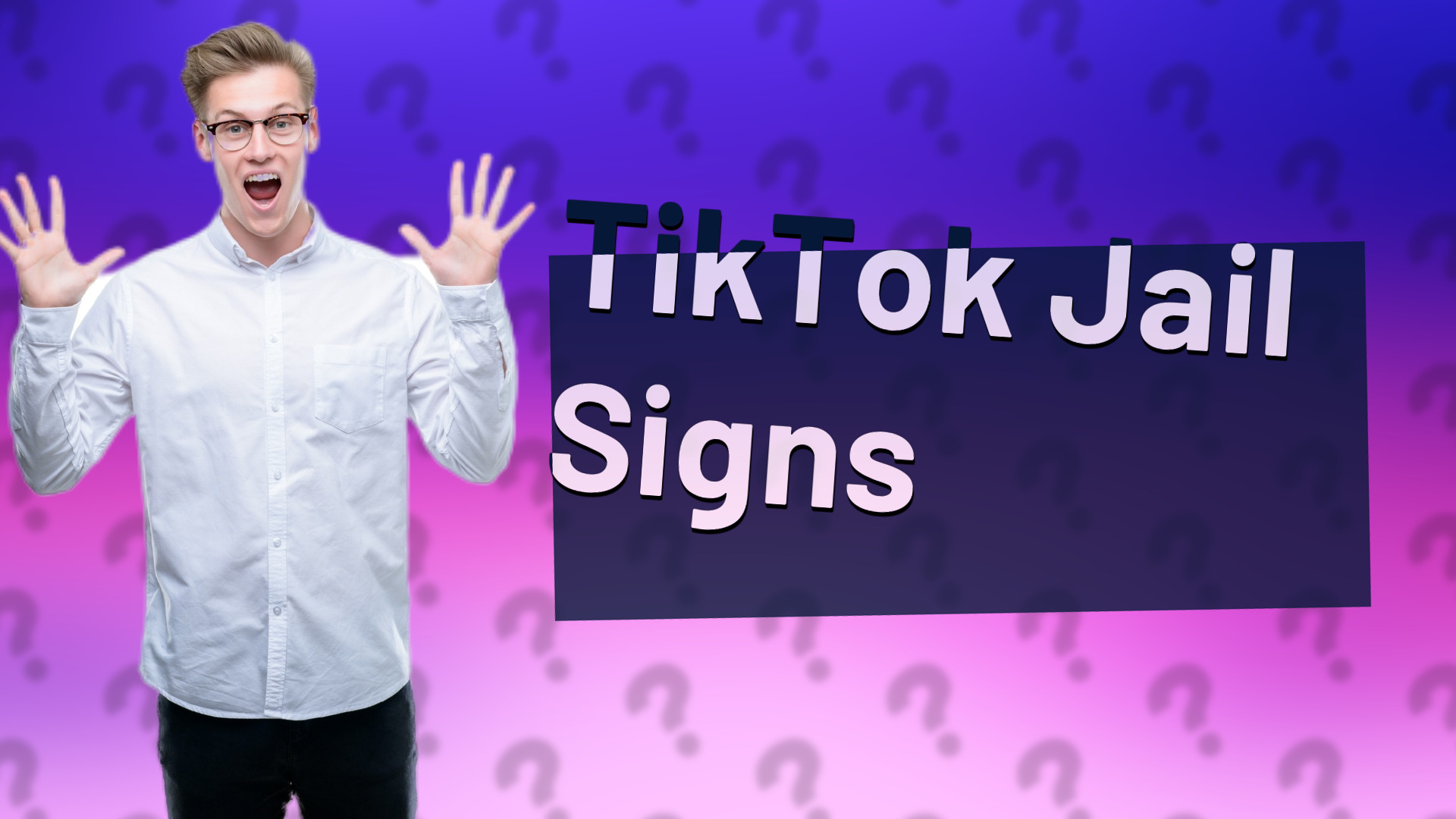TikTok Jail Signs