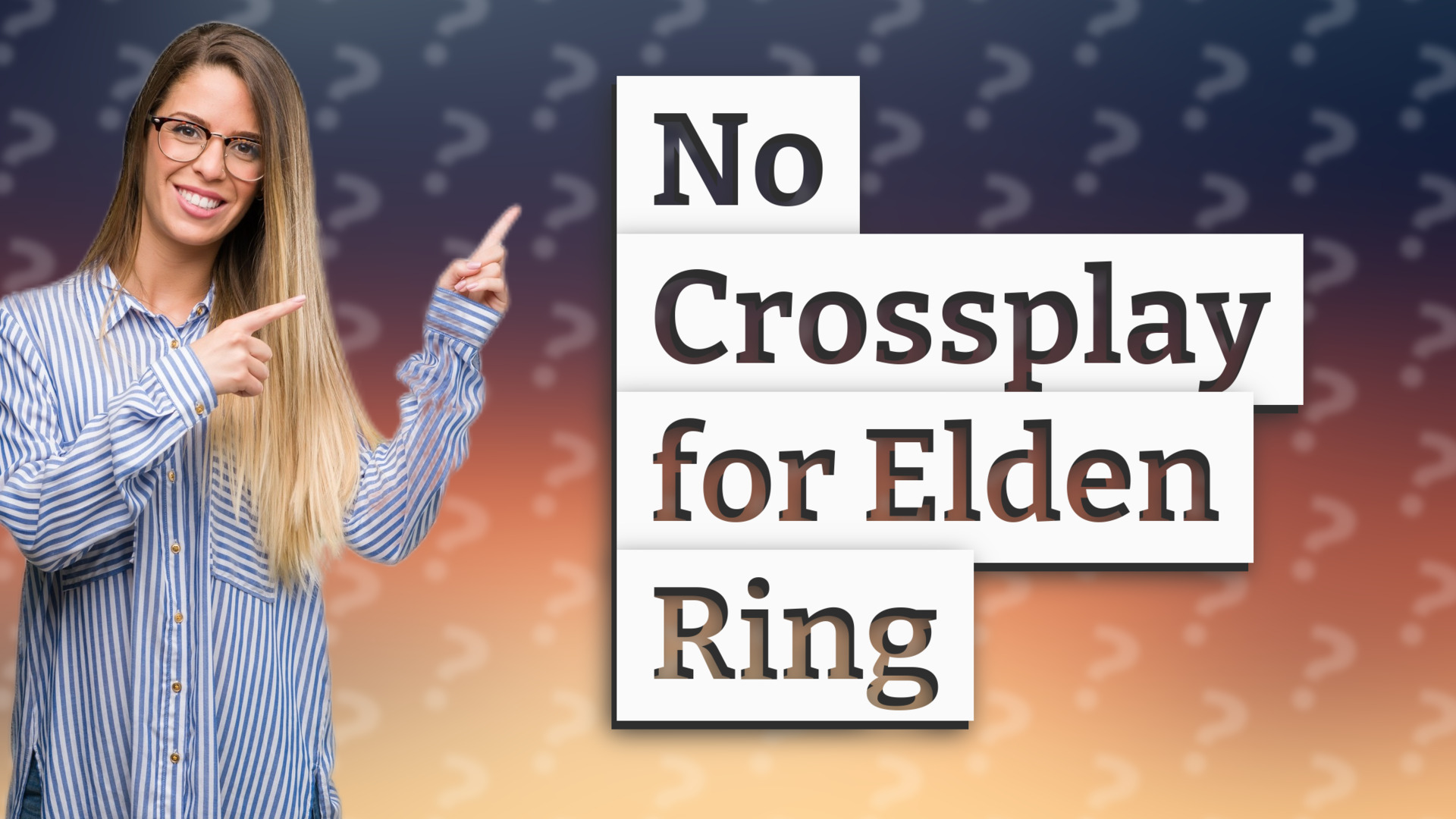 No Crossplay for Elden Ring