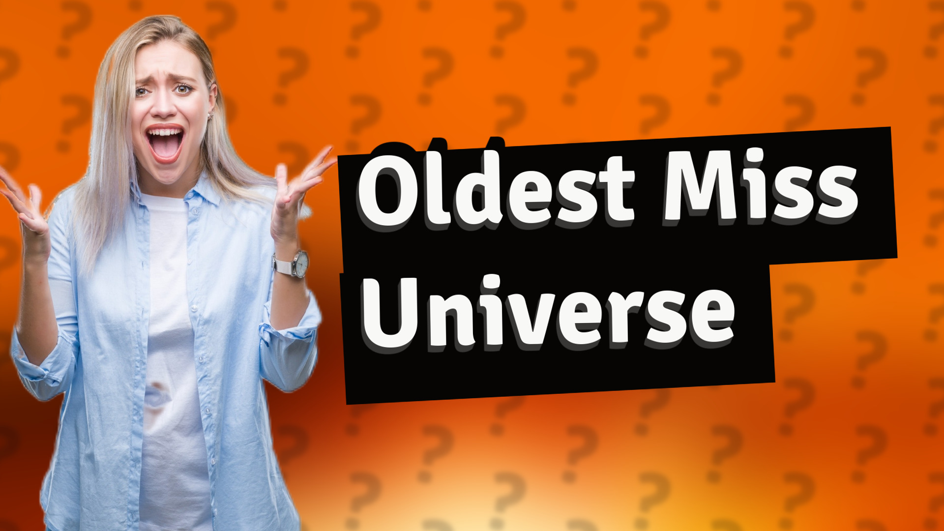 Oldest Miss Universe