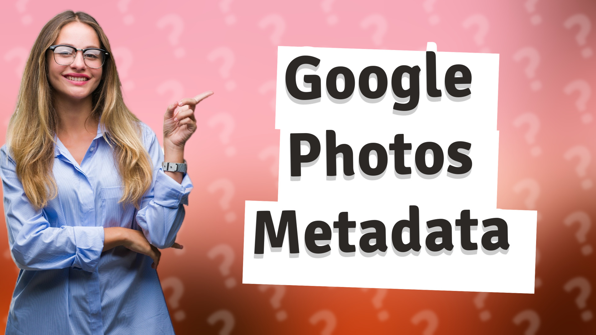 Google Photos Metadata