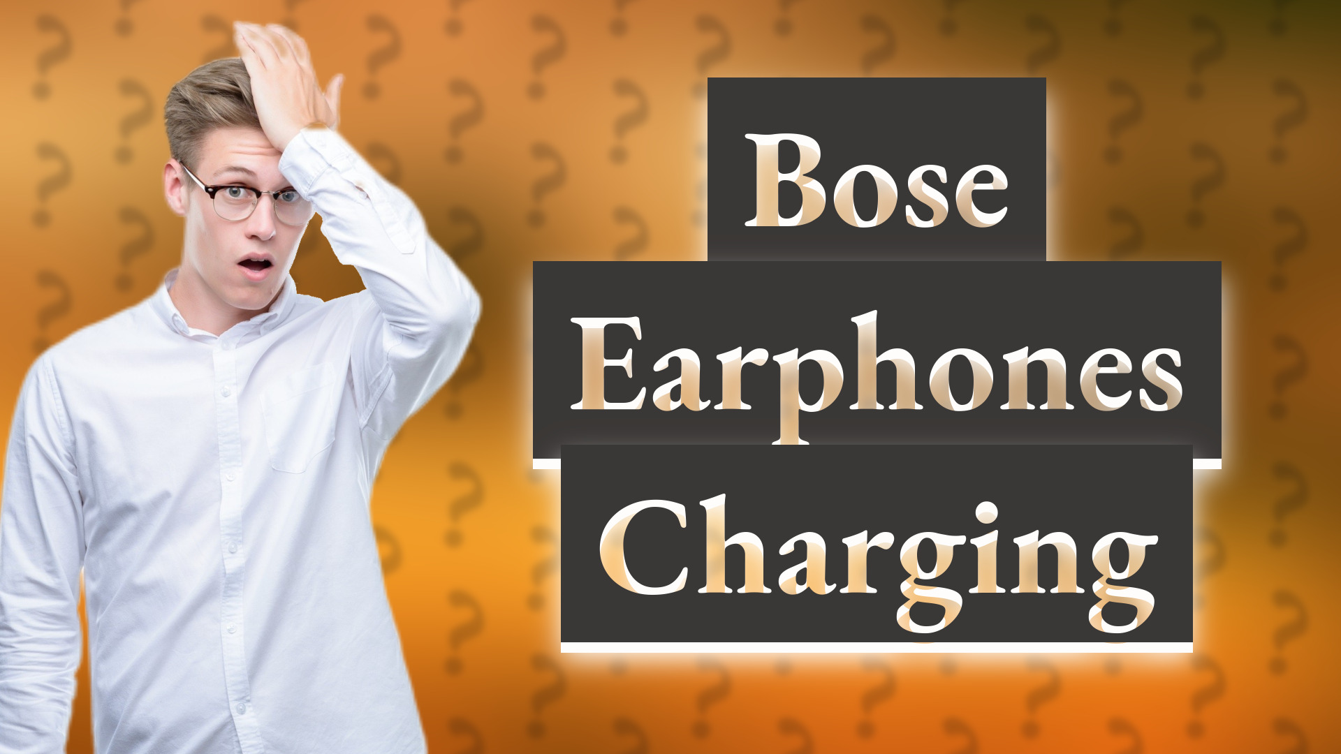 Bose Earphones Charging