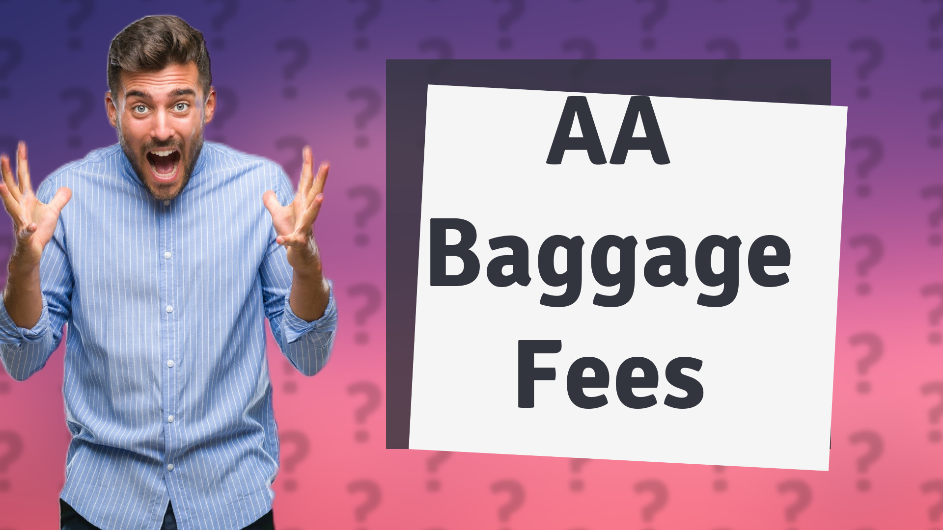 AA Baggage Fees