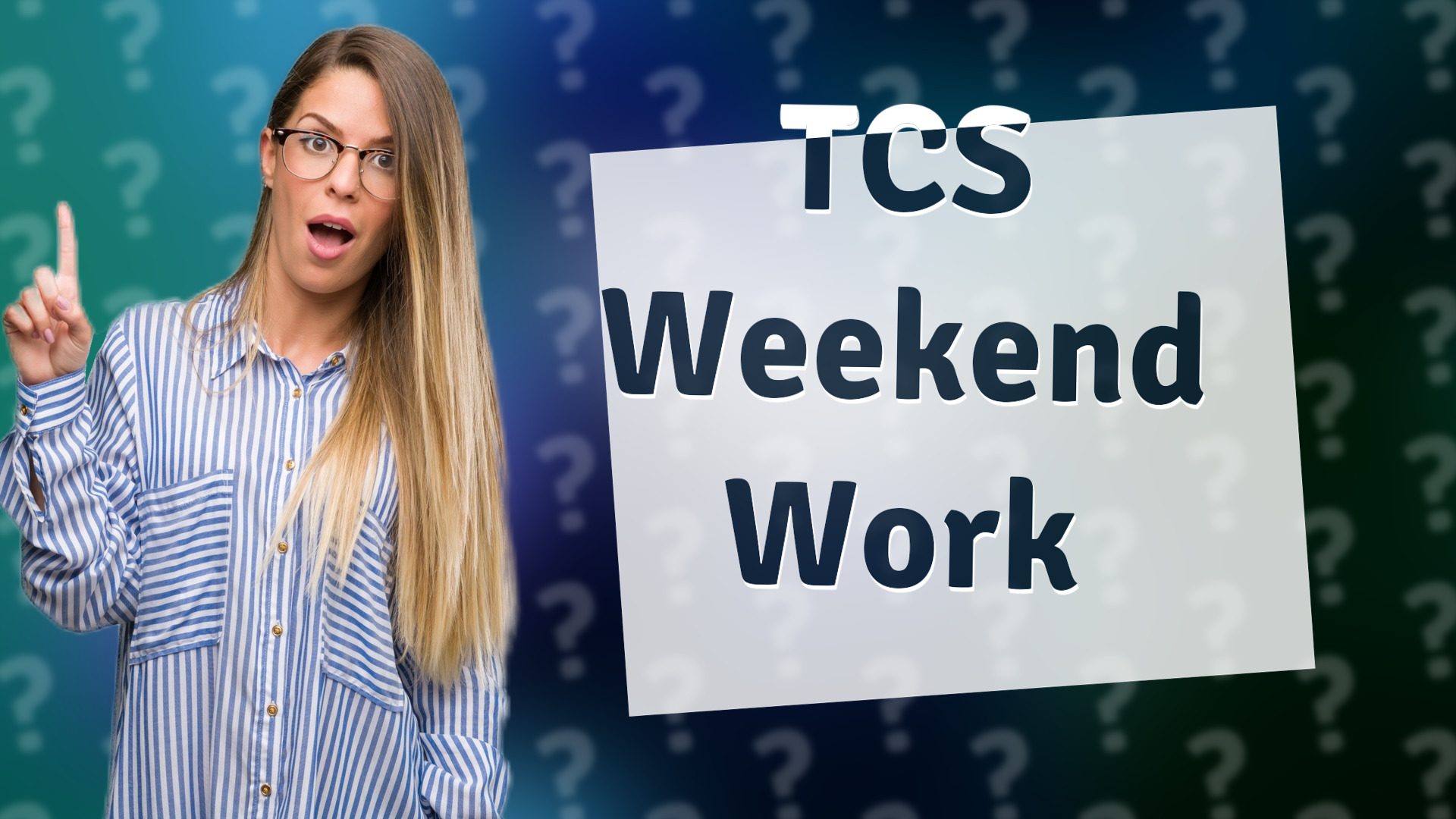 TCS Weekend Work