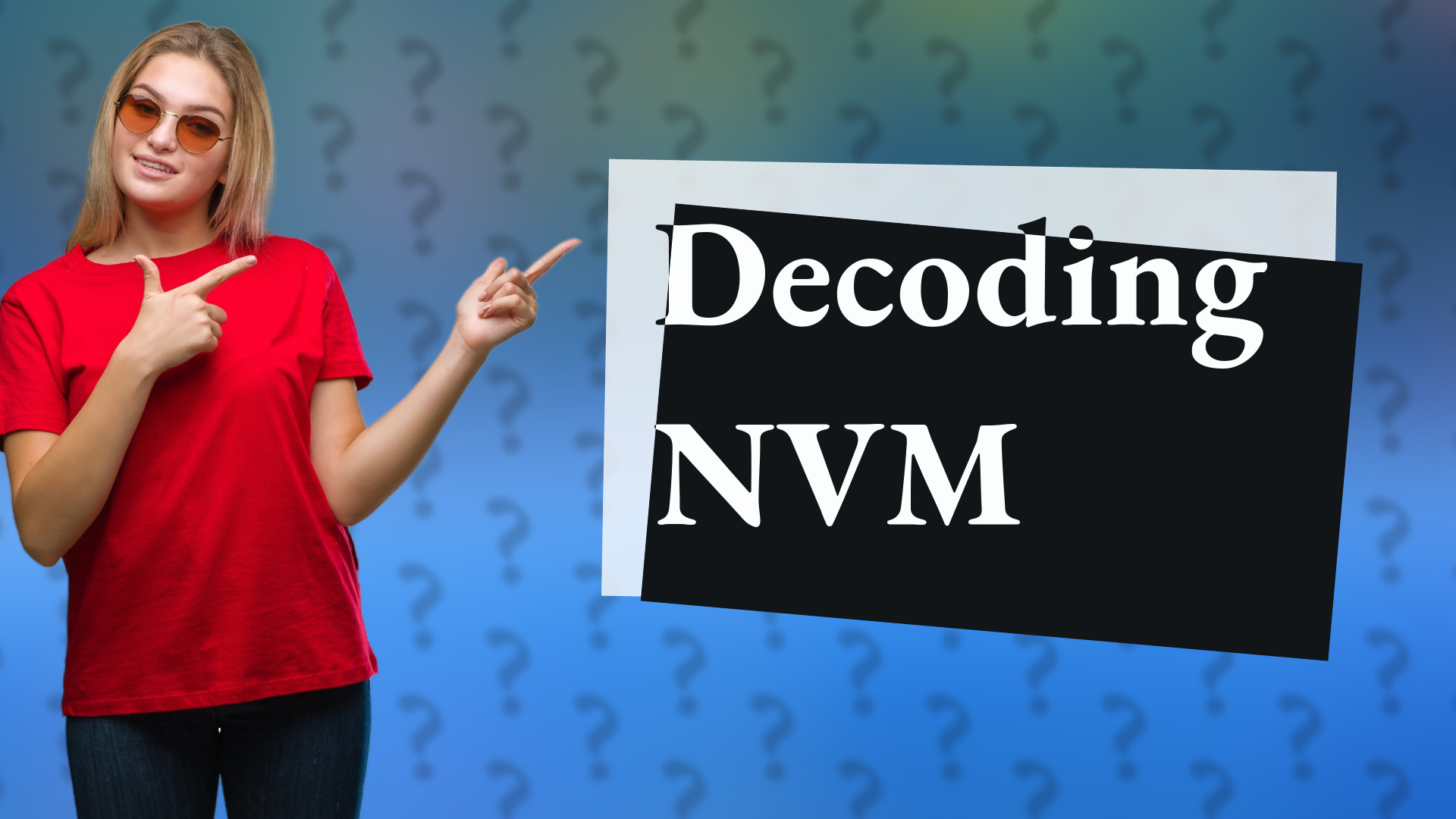 Decoding NVM