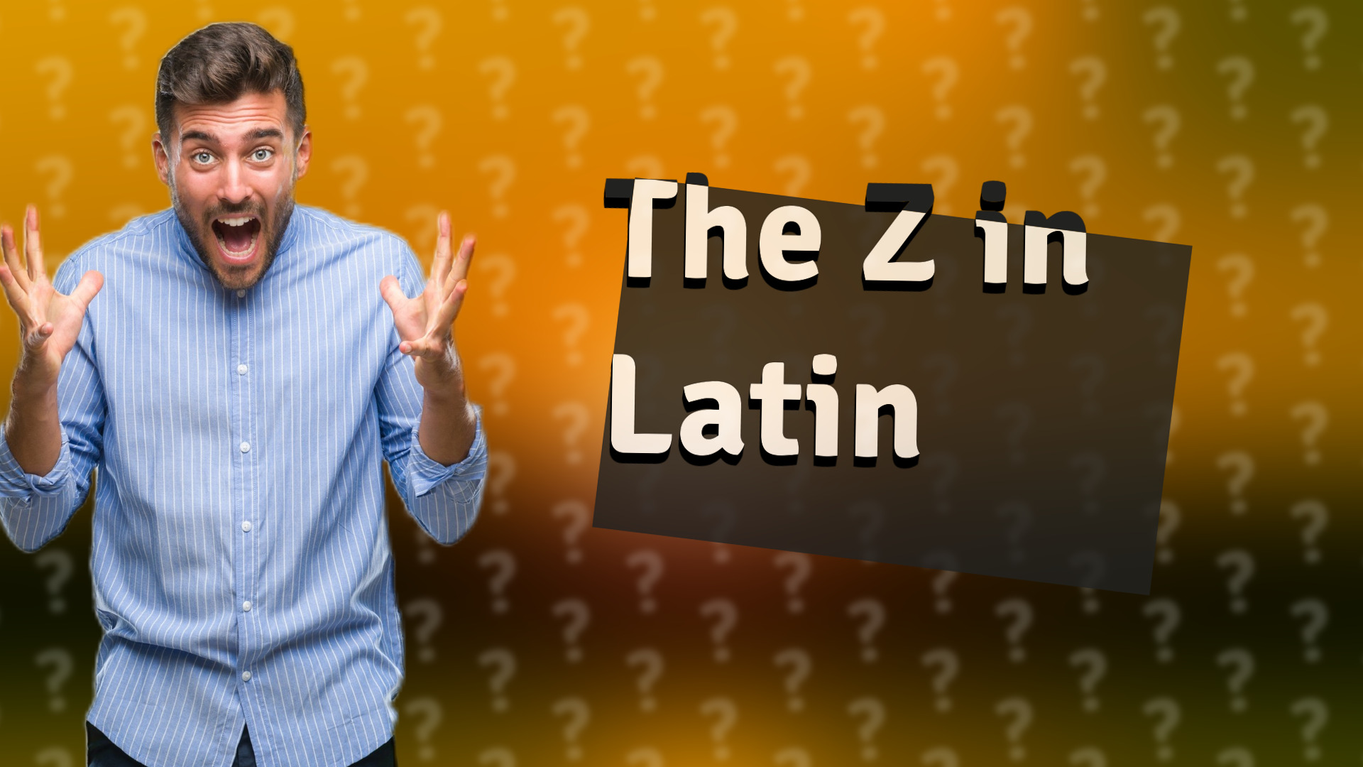 The Z in Latin