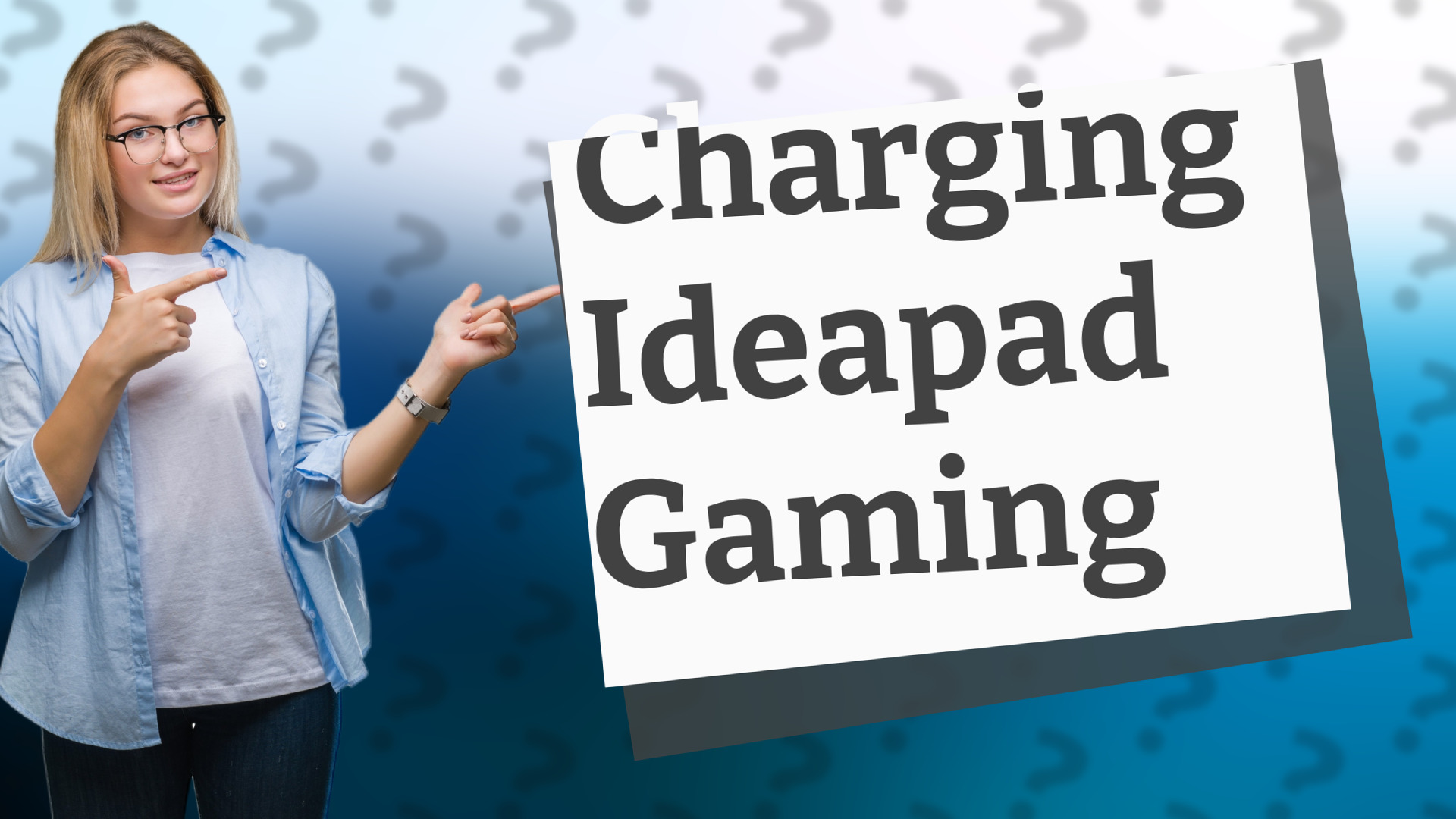 Charging Ideapad Gaming