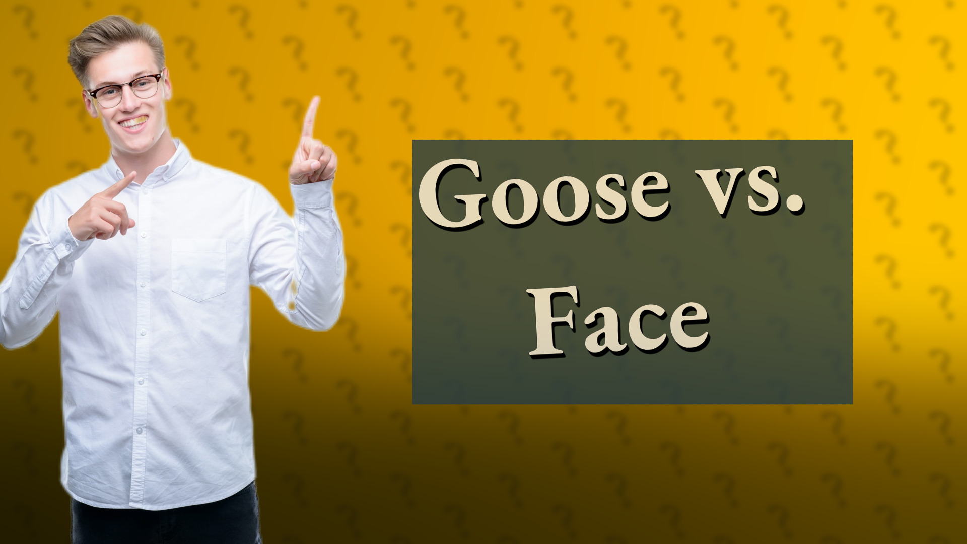 Goose vs. Face