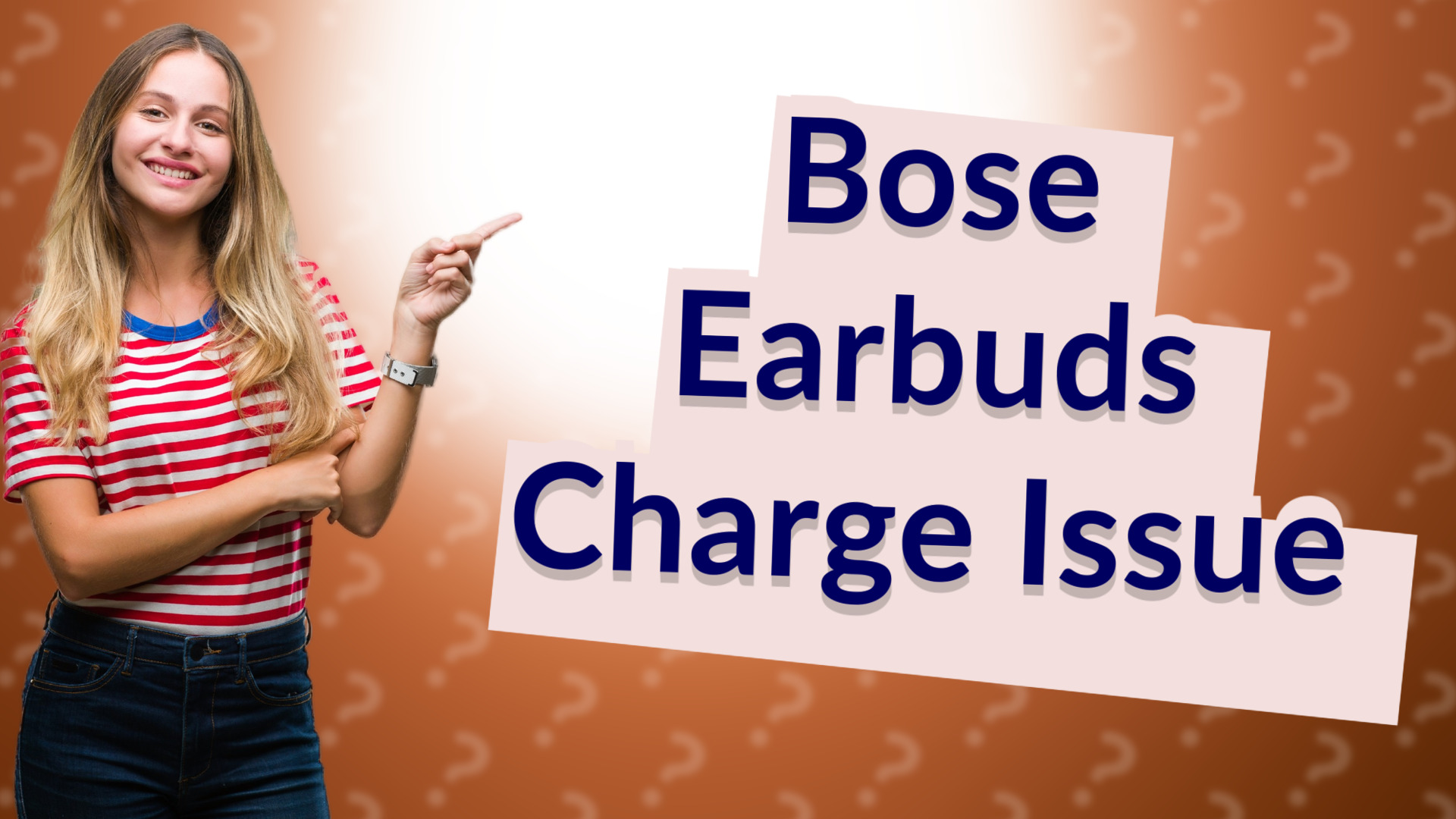 Bose Earbuds Charge Issue