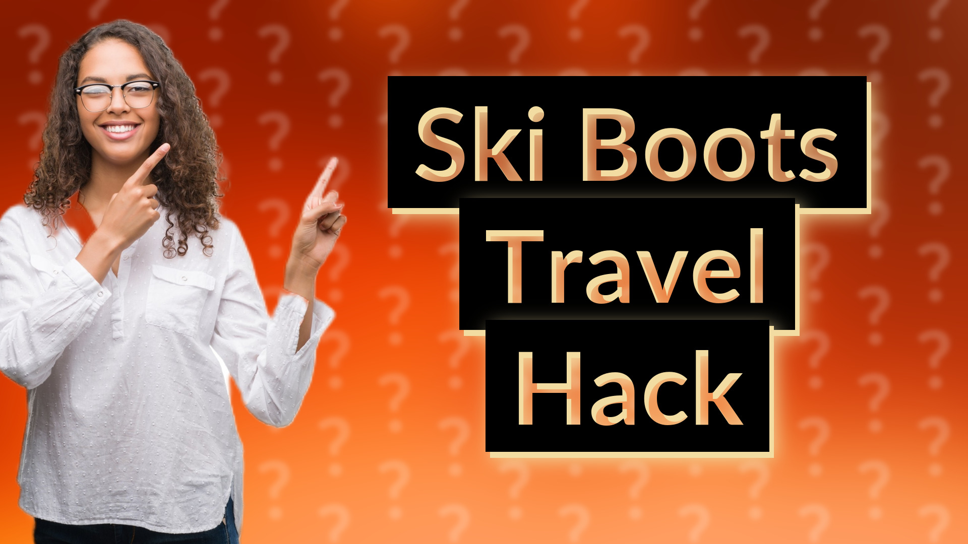 Ski Boots Travel Hack