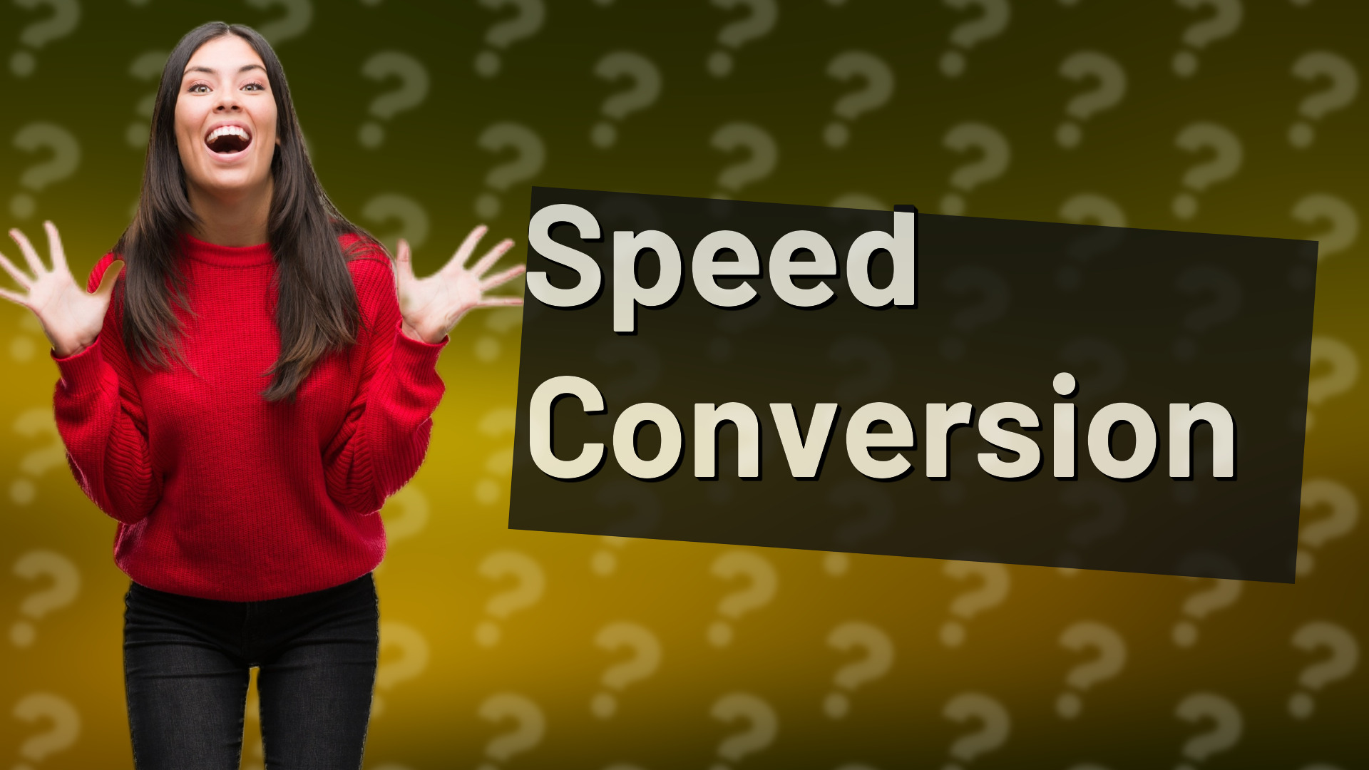 Speed Conversion