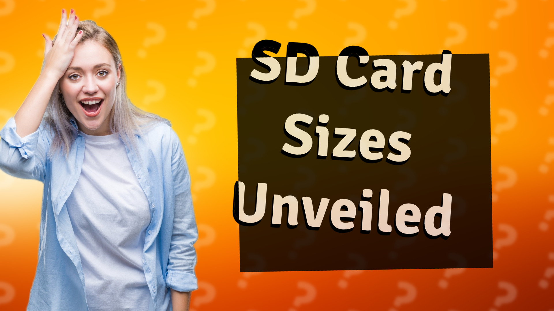 SD Card Sizes Unveiled