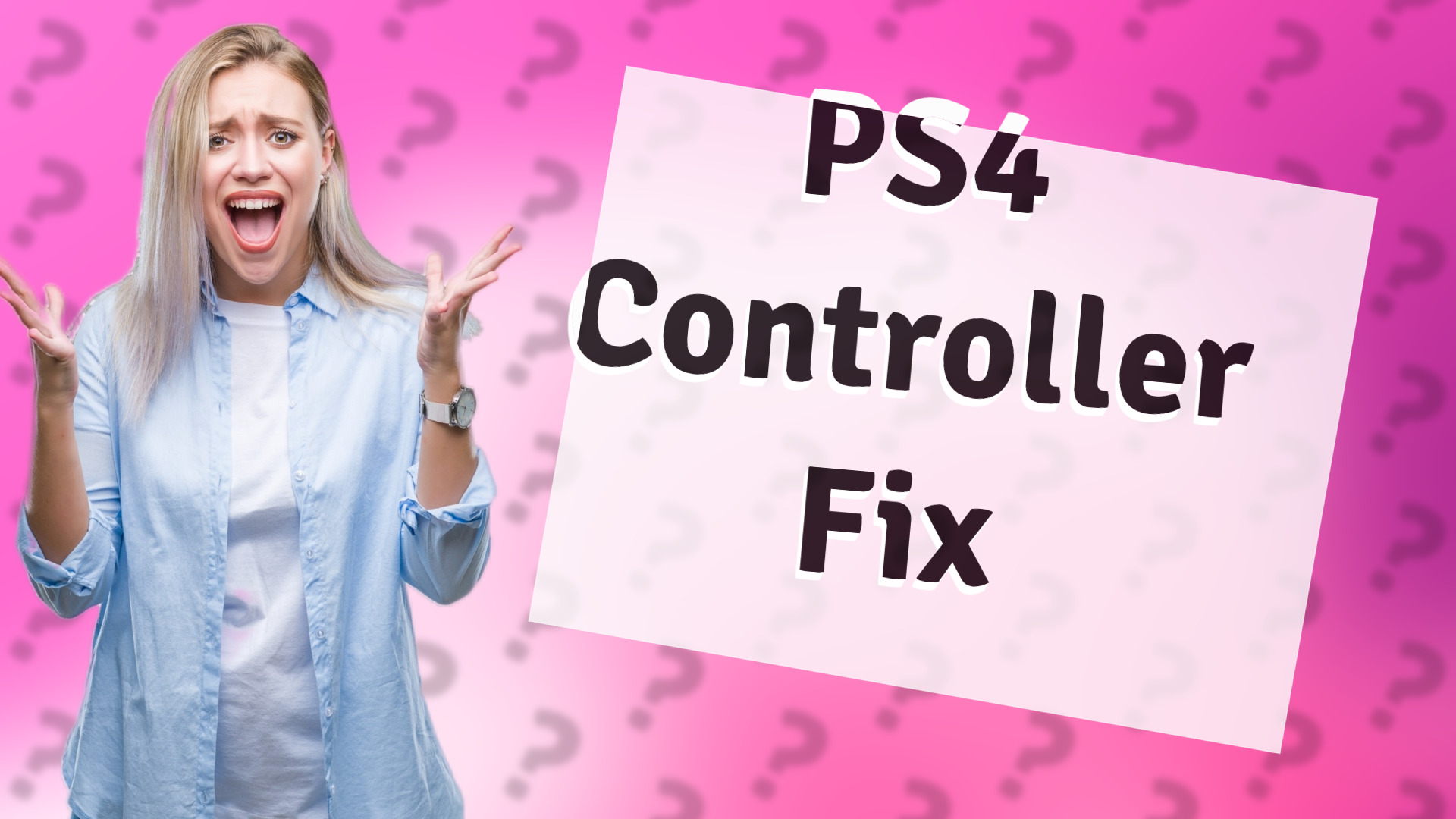 PS4 Controller Fix