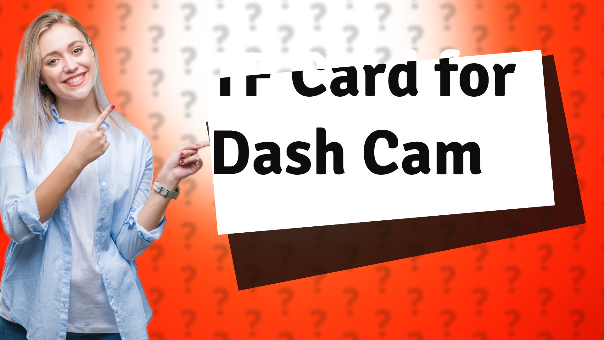 TF Card for Dash Cam
