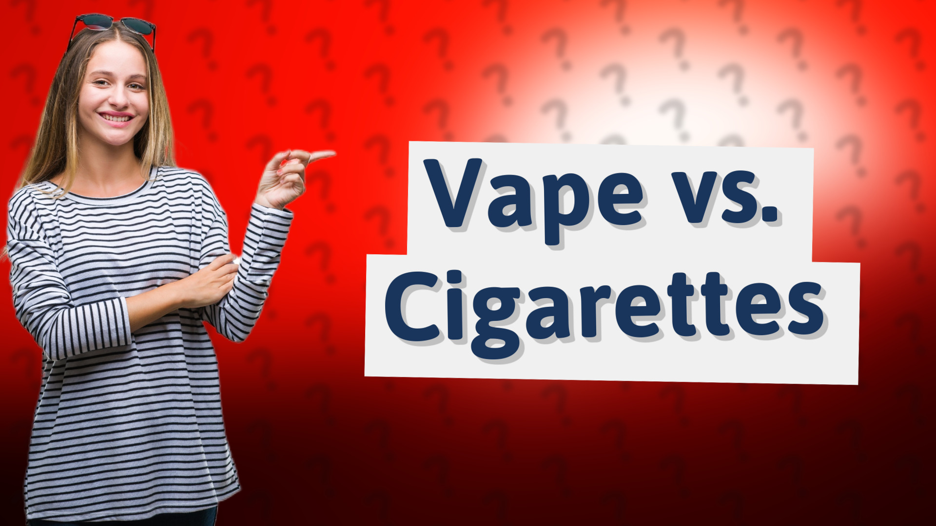 Vape vs. Cigarettes