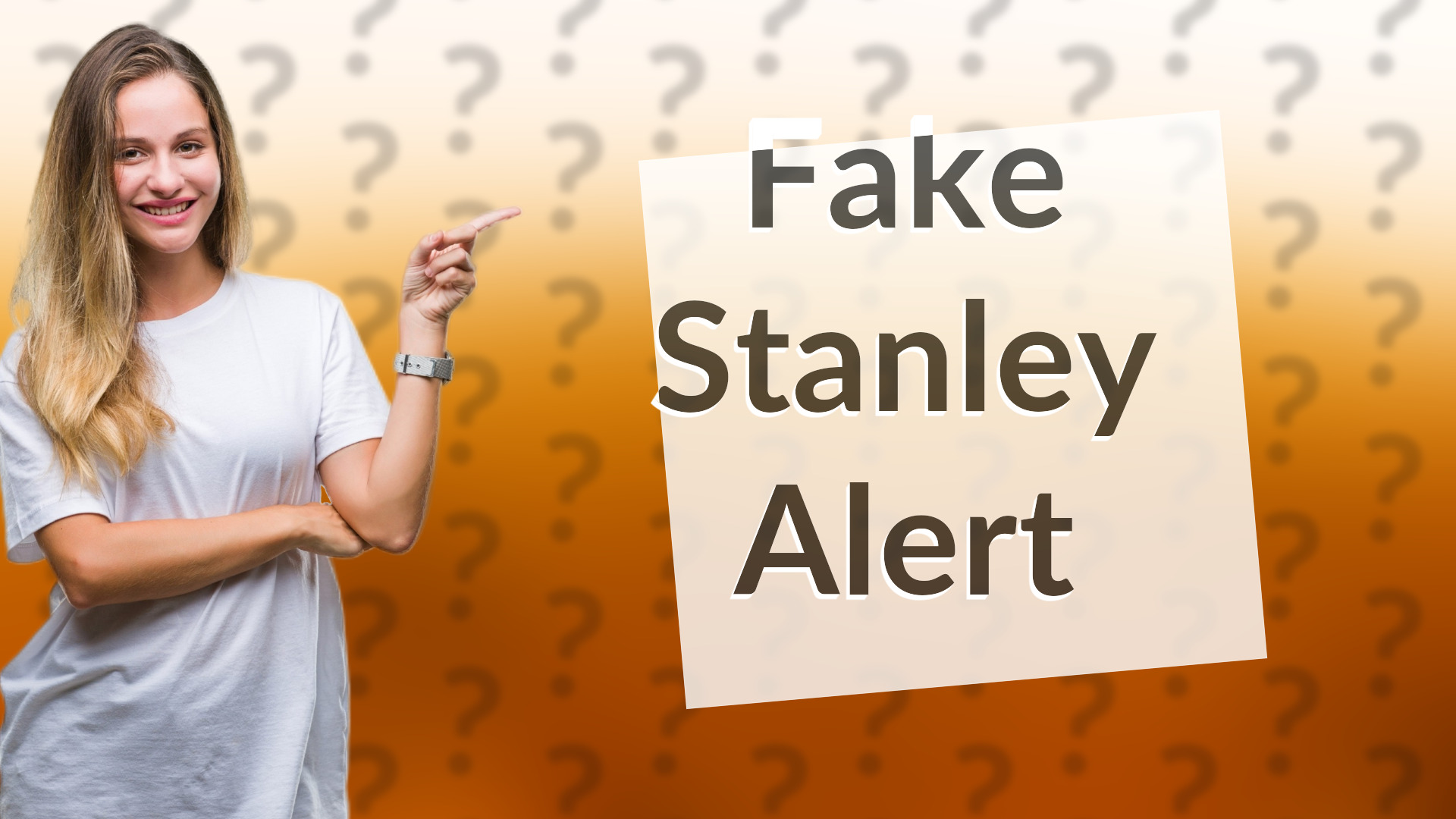 Fake Stanley Alert