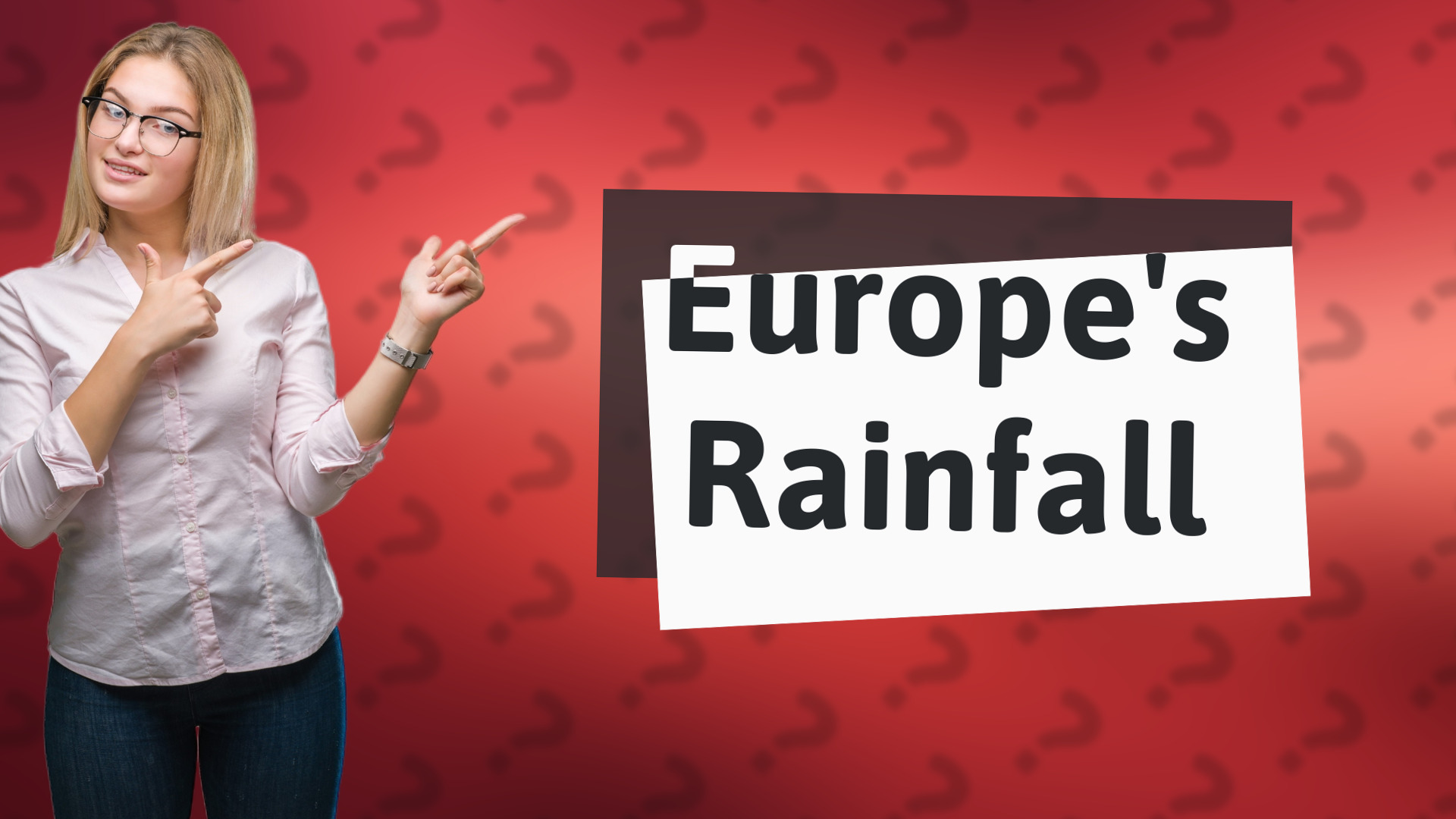 Europe's Rainfall