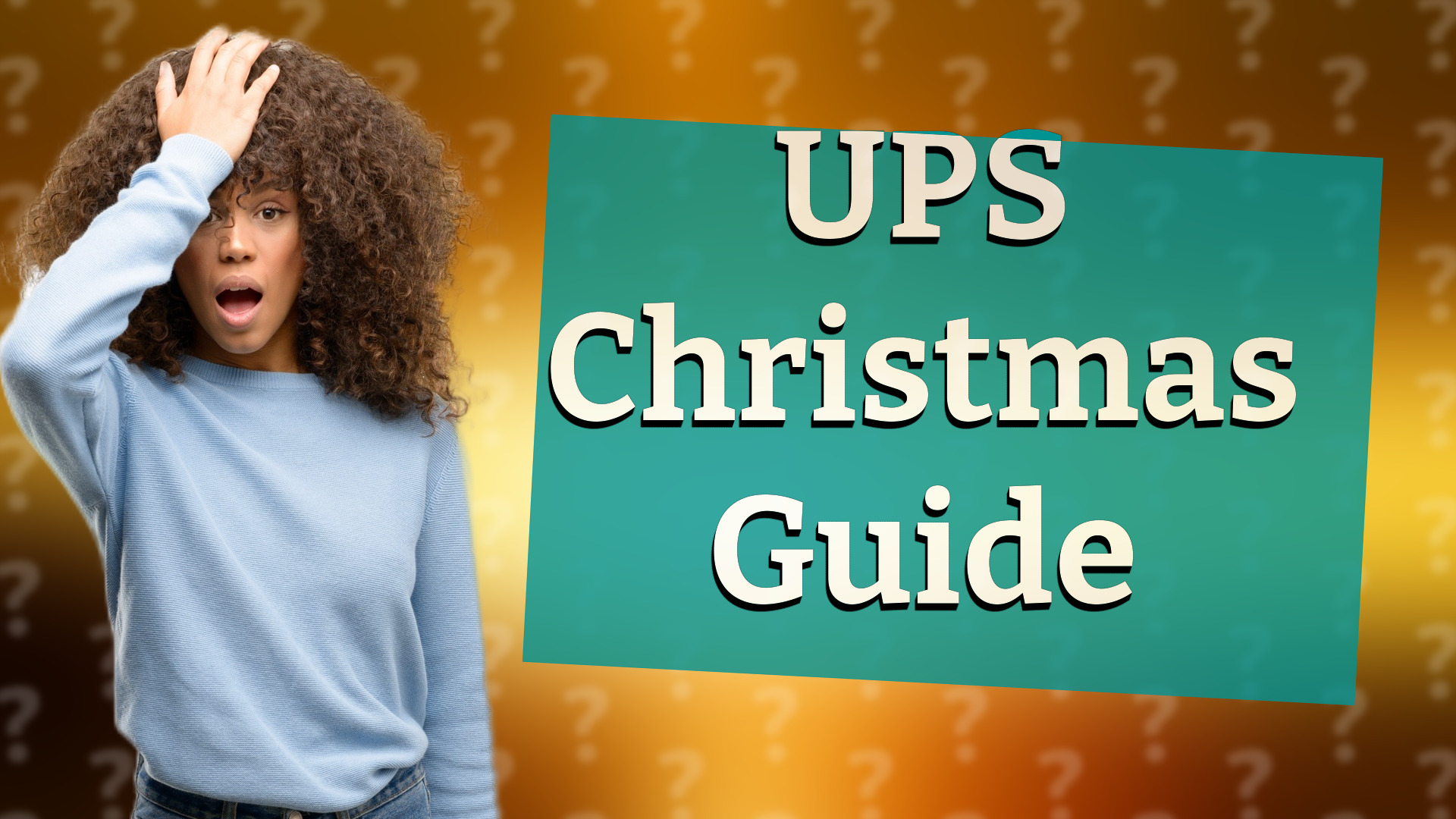 UPS Christmas Guide