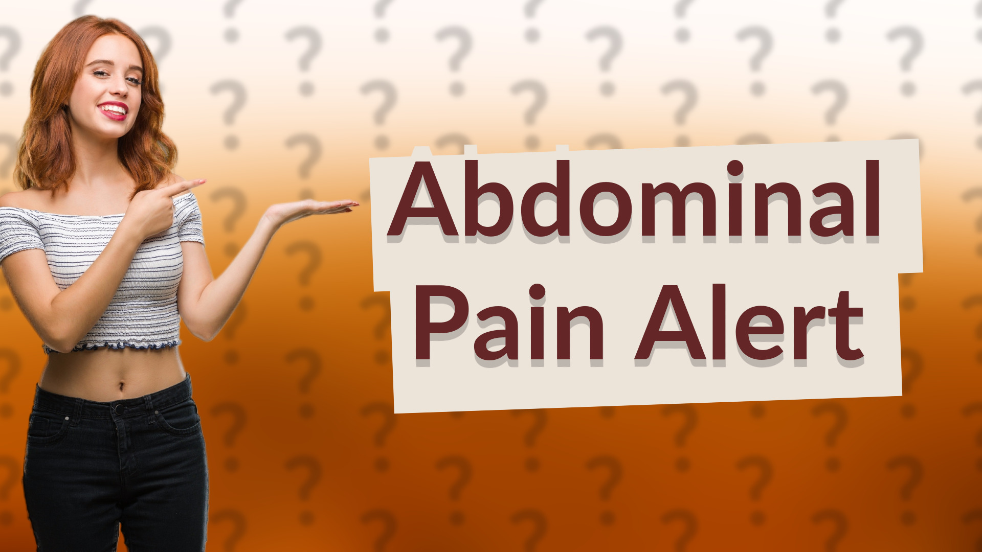 Abdominal Pain Alert