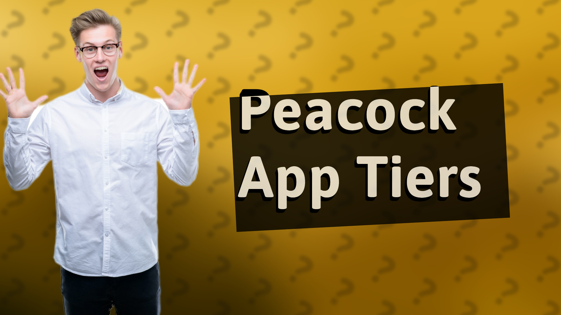Peacock App Tiers